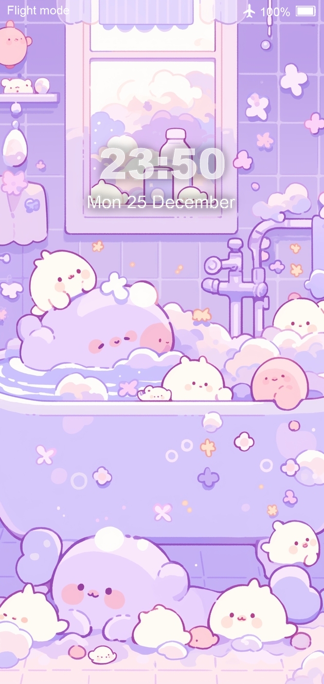 اسکرین شات 1 برنامه Purple Wallpaper 4K