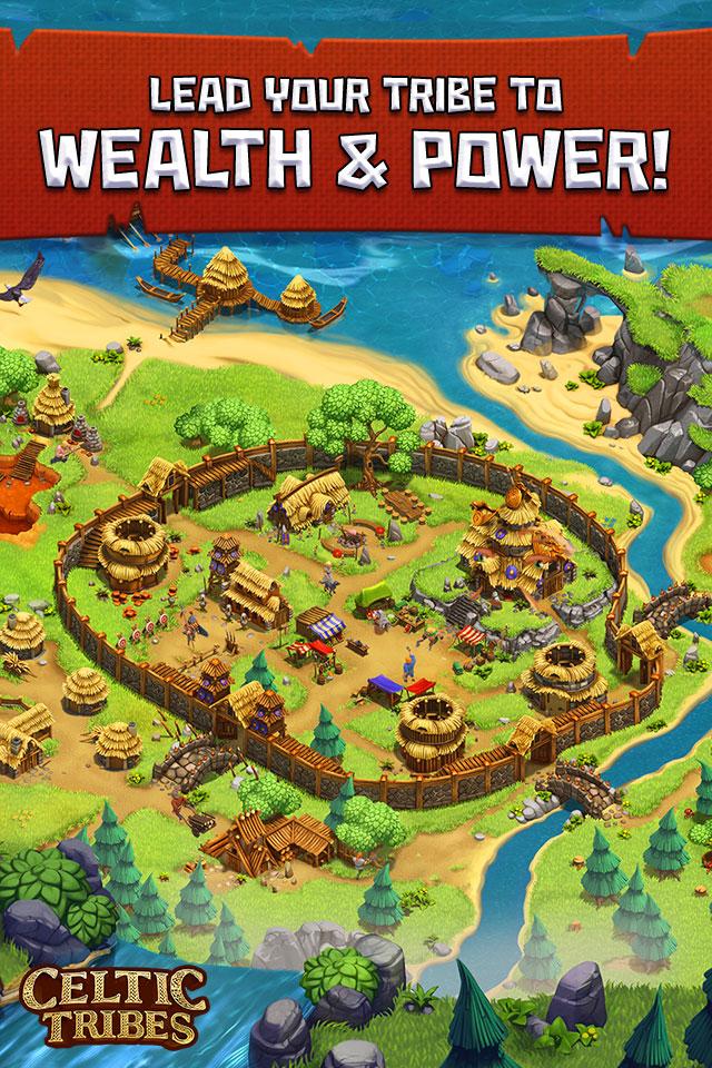 اسکرین شات 2 بازی Celtic Tribes -  Strategy MMO