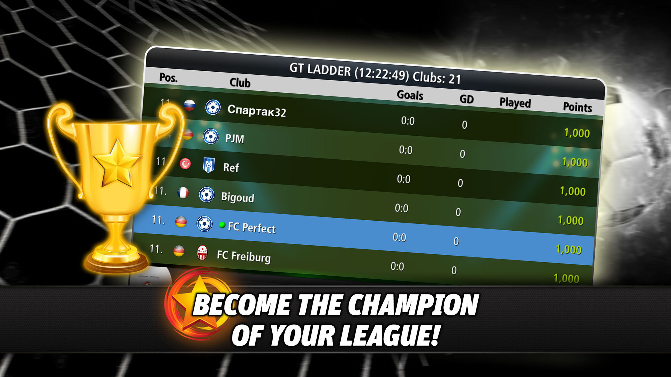 اسکرین شات 2 بازی Goal Tactics - Football MMO