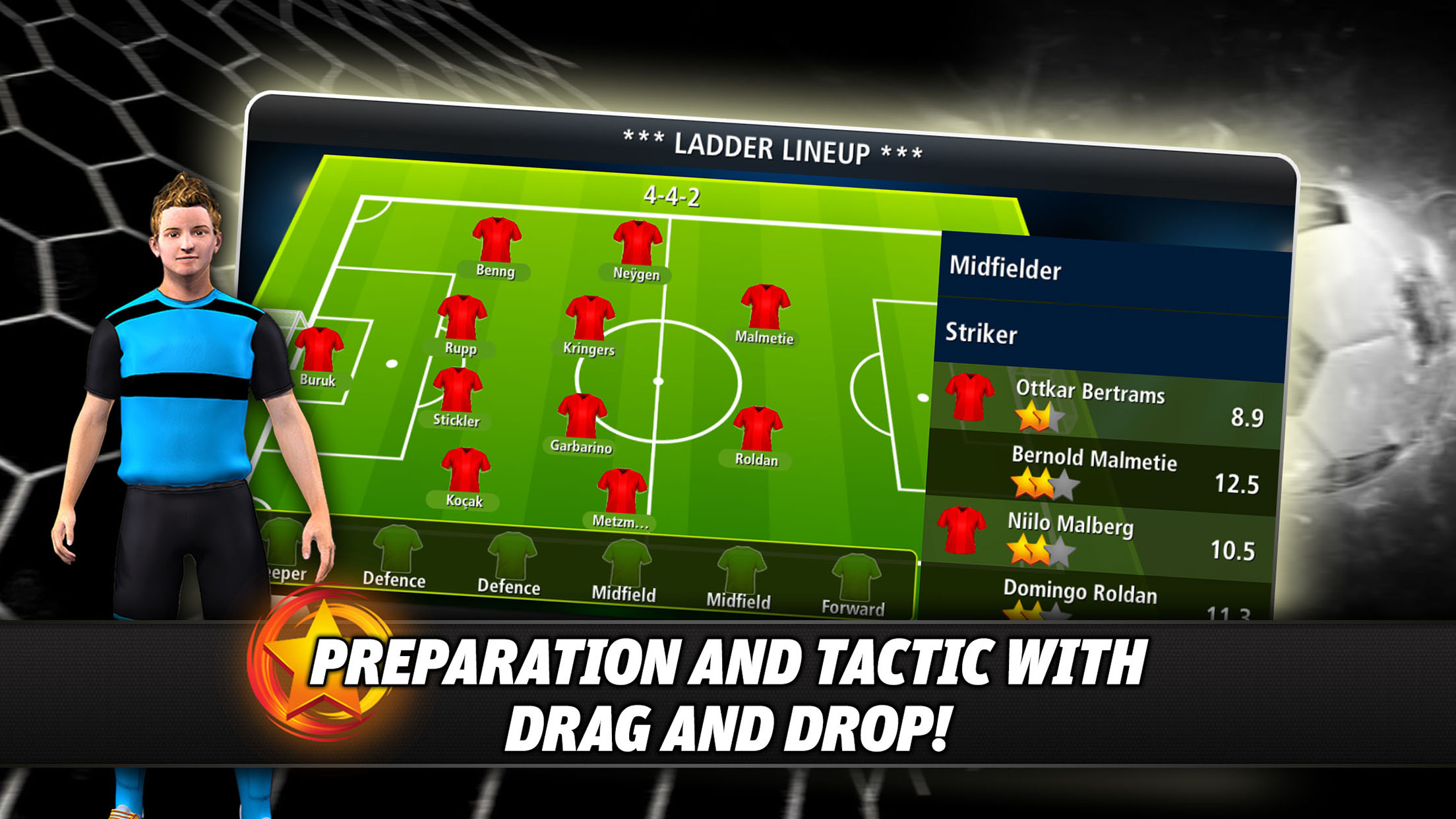 اسکرین شات 5 بازی Goal Tactics - Football MMO