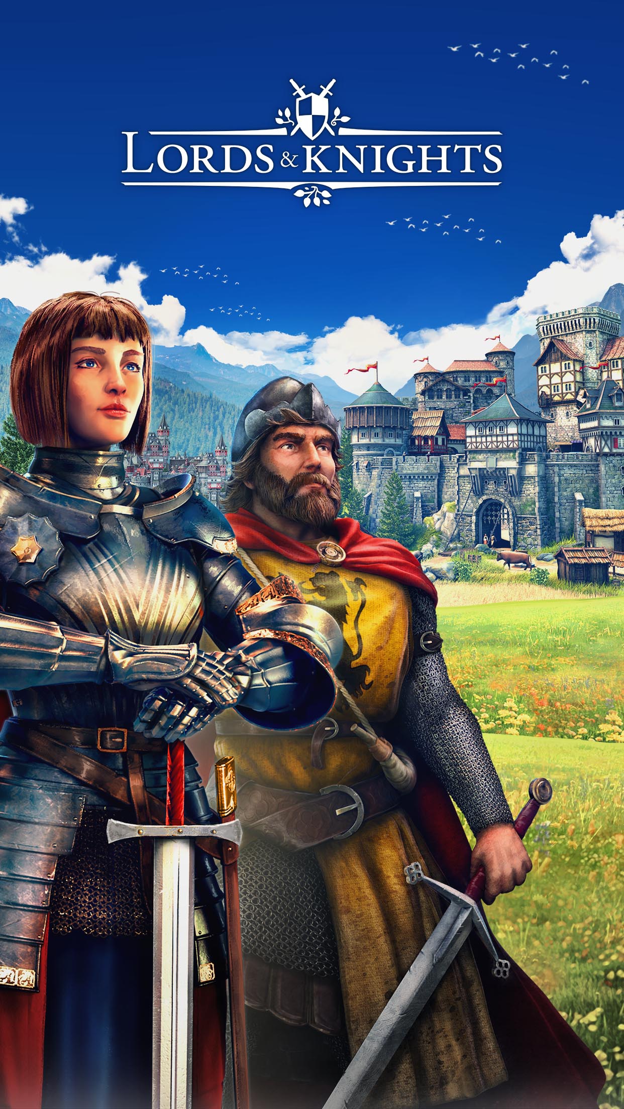 اسکرین شات 1 بازی Lords & Knights - Medieval MMO