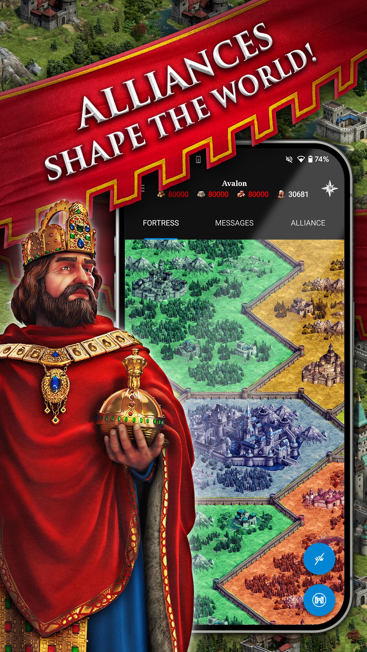اسکرین شات 8 بازی Lords & Knights - Medieval MMO
