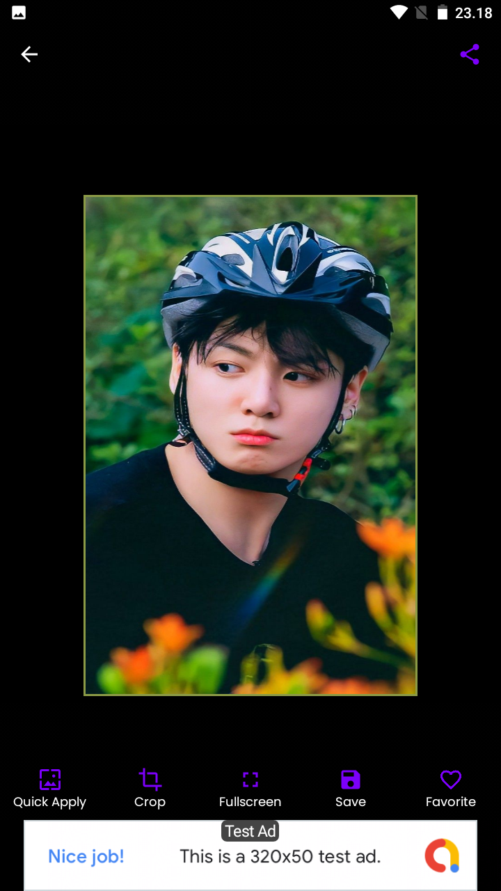 اسکرین شات 2 برنامه Jungkook wallpaper  HD