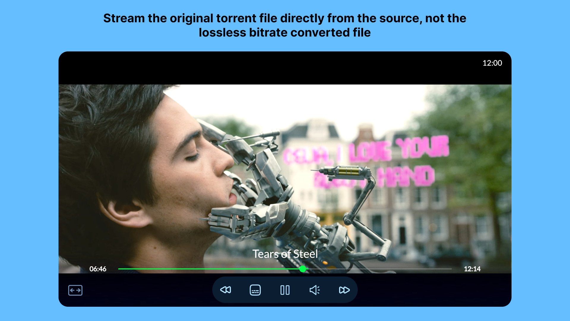 اسکرین شات 6 برنامه Unreal Debrid: Stream torrents