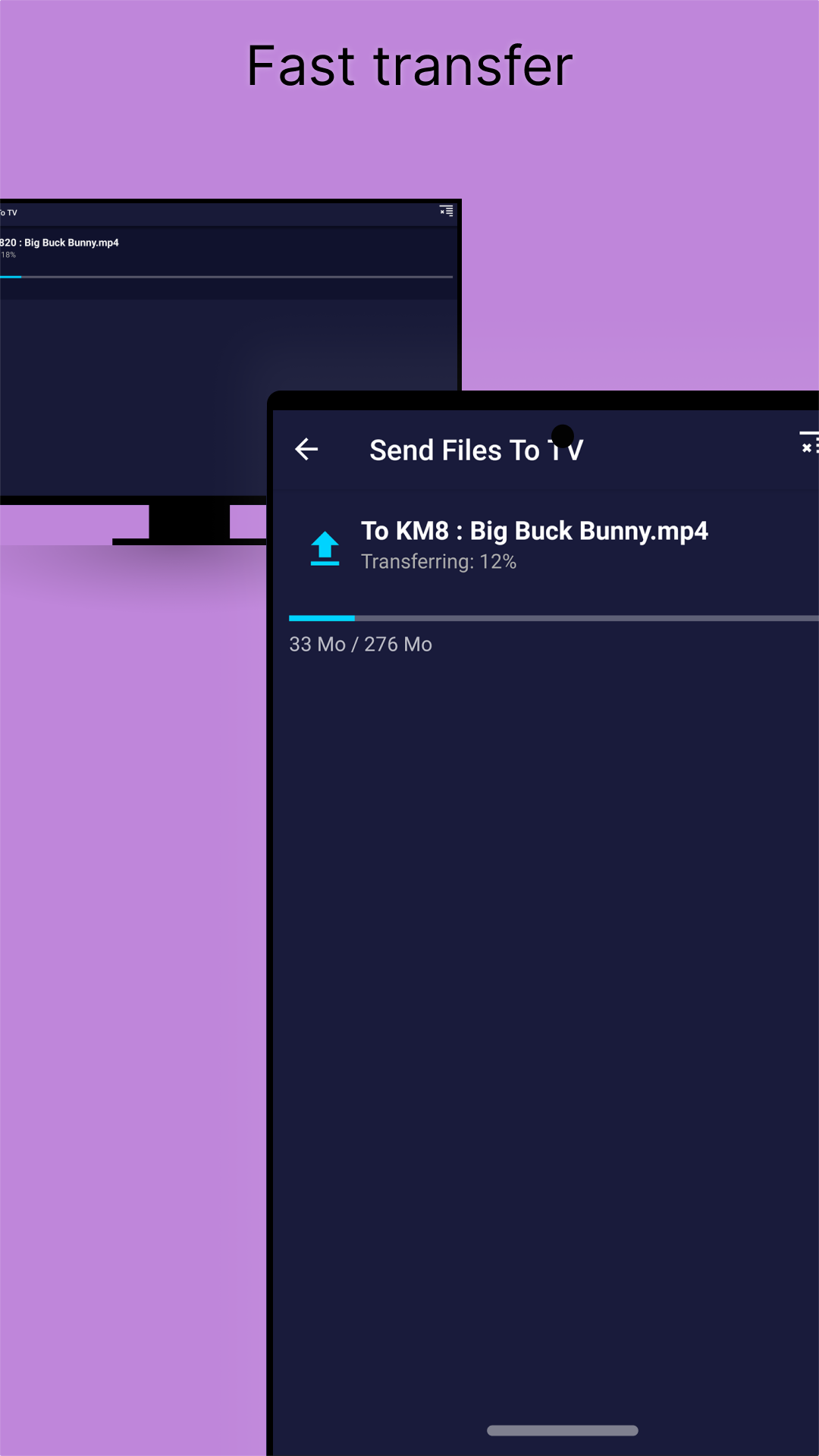 اسکرین شات 4 برنامه Send files to TV