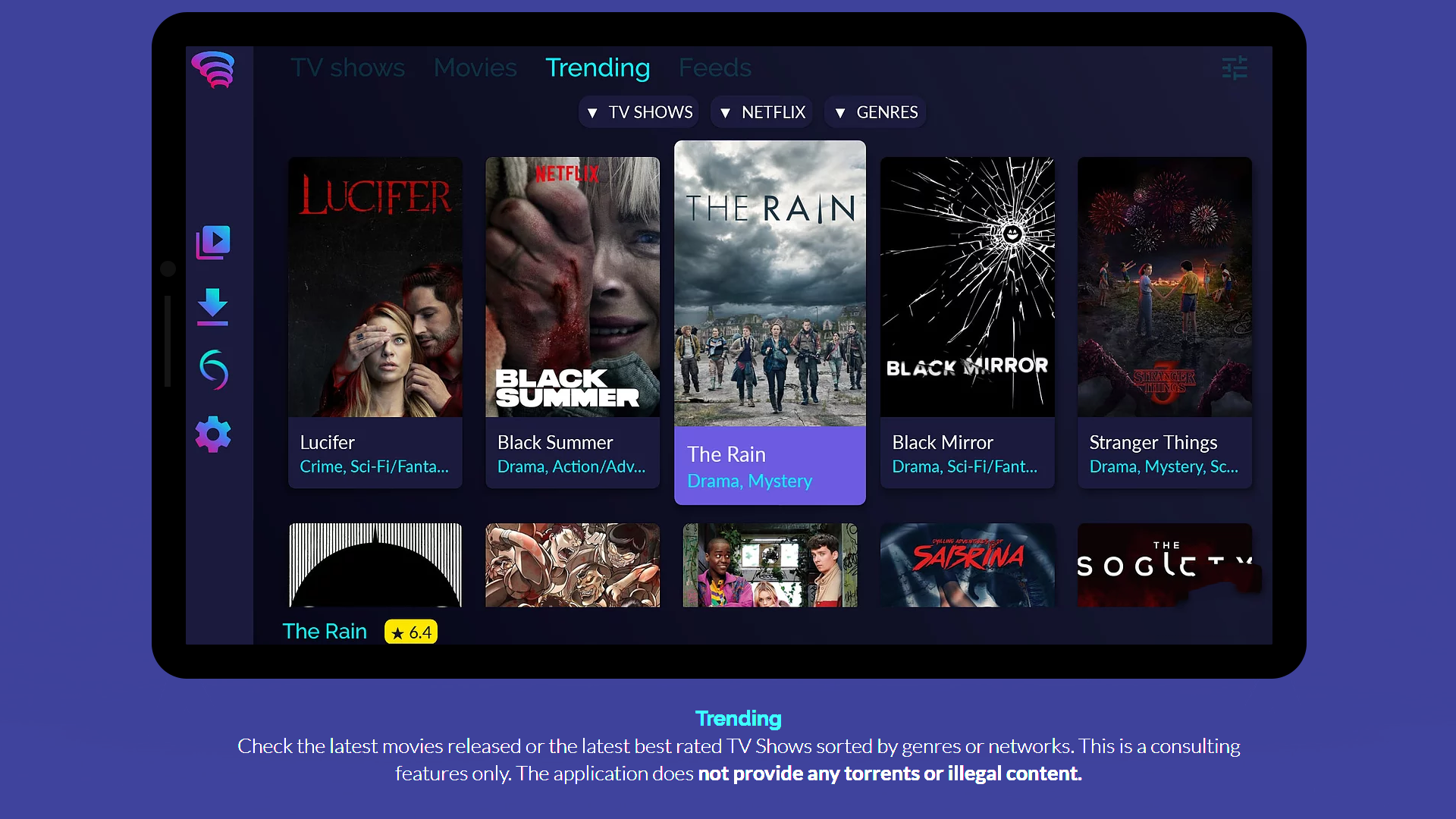 اسکرین شات 7 برنامه Torrentium TV - Stream torrent