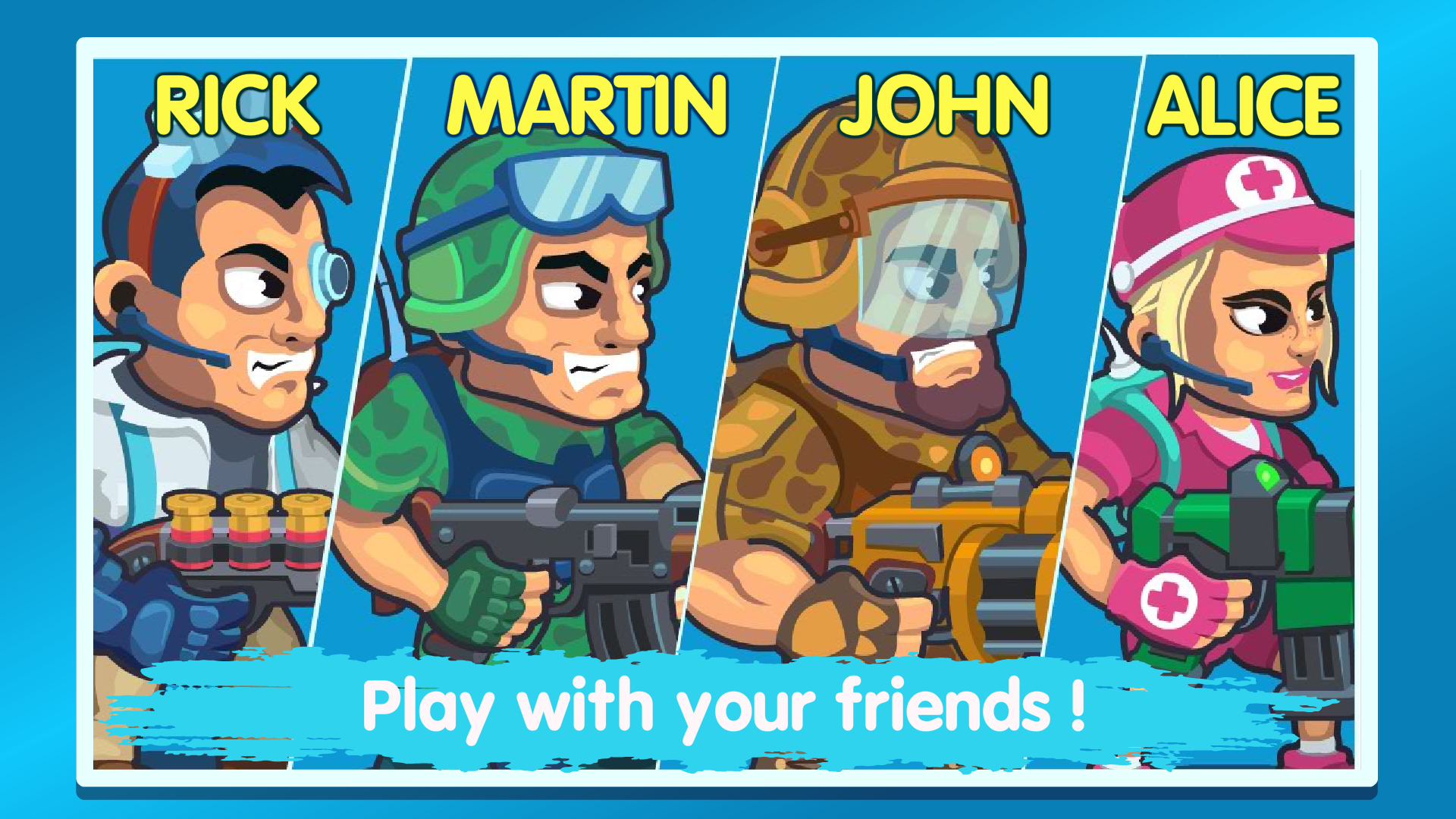 اسکرین شات 4 بازی Zomborio: Online game