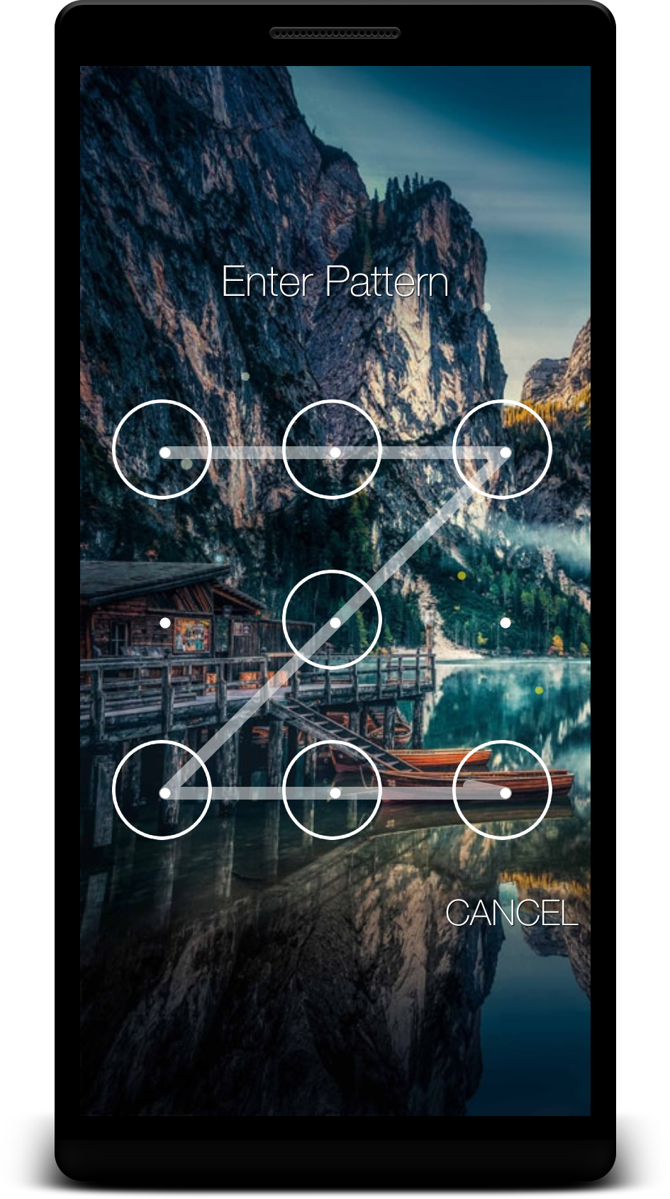 اسکرین شات 4 برنامه Keypad Lock Screen