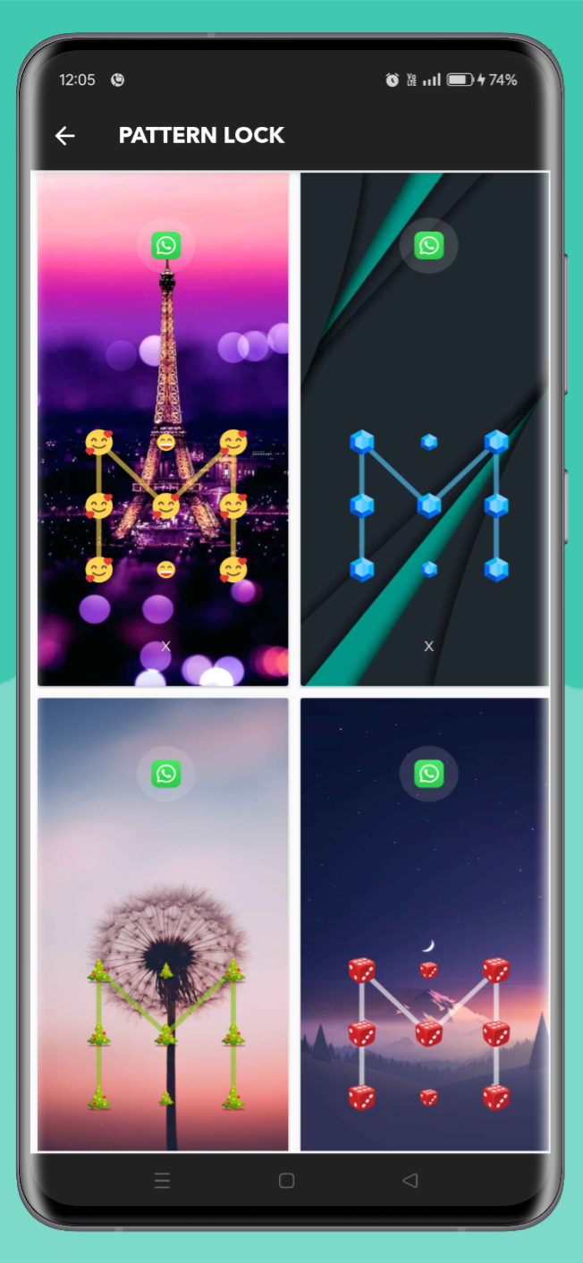 اسکرین شات 5 برنامه AppLock - Fingerprint