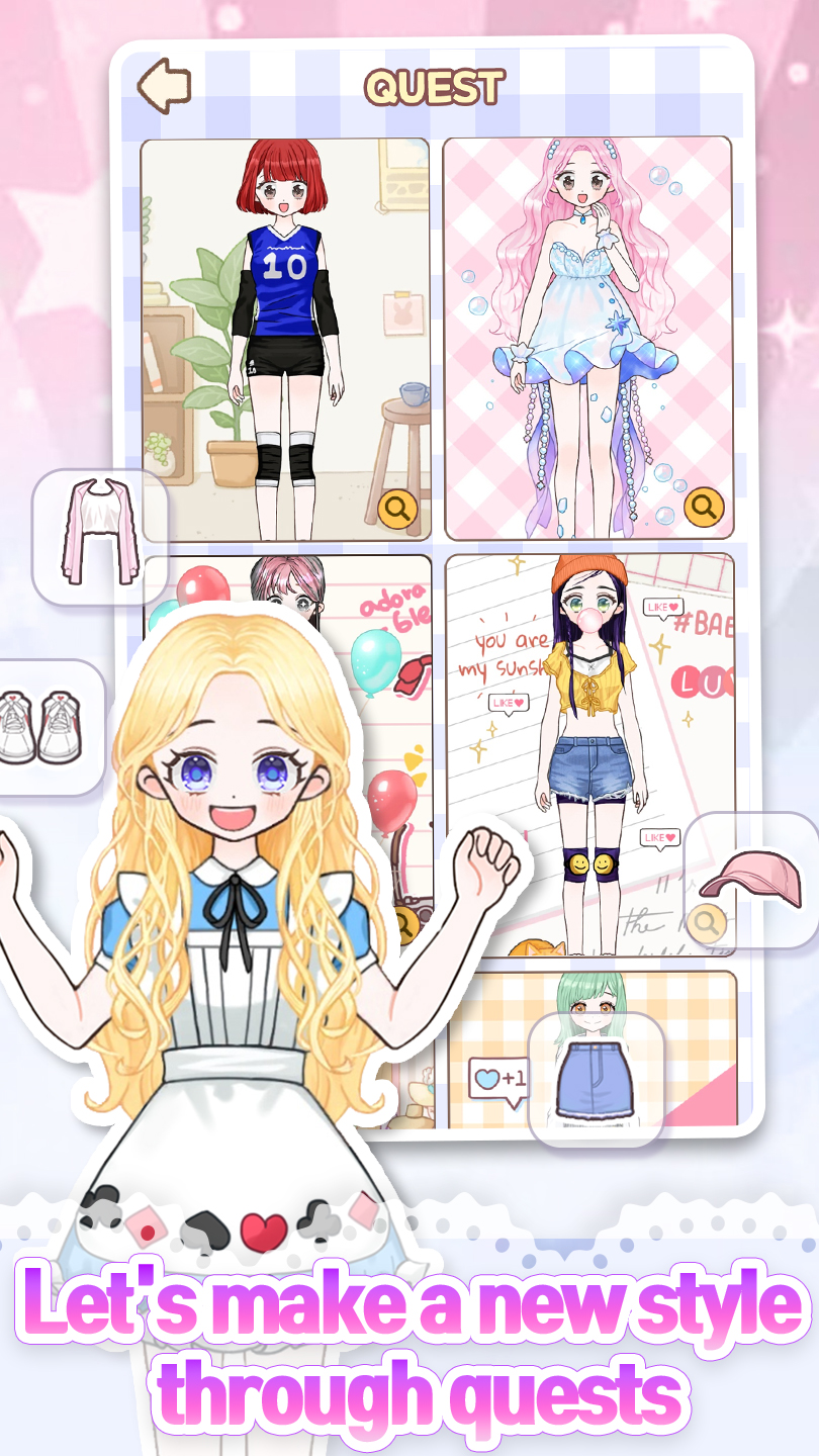 اسکرین شات 6 بازی Stylist (Fashion Coordination)
