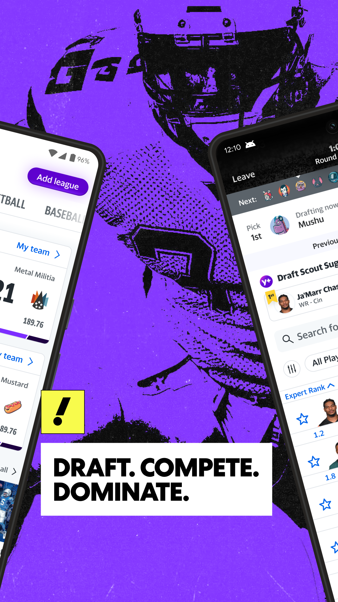 اسکرین شات 2 برنامه Yahoo Fantasy Football, Sports