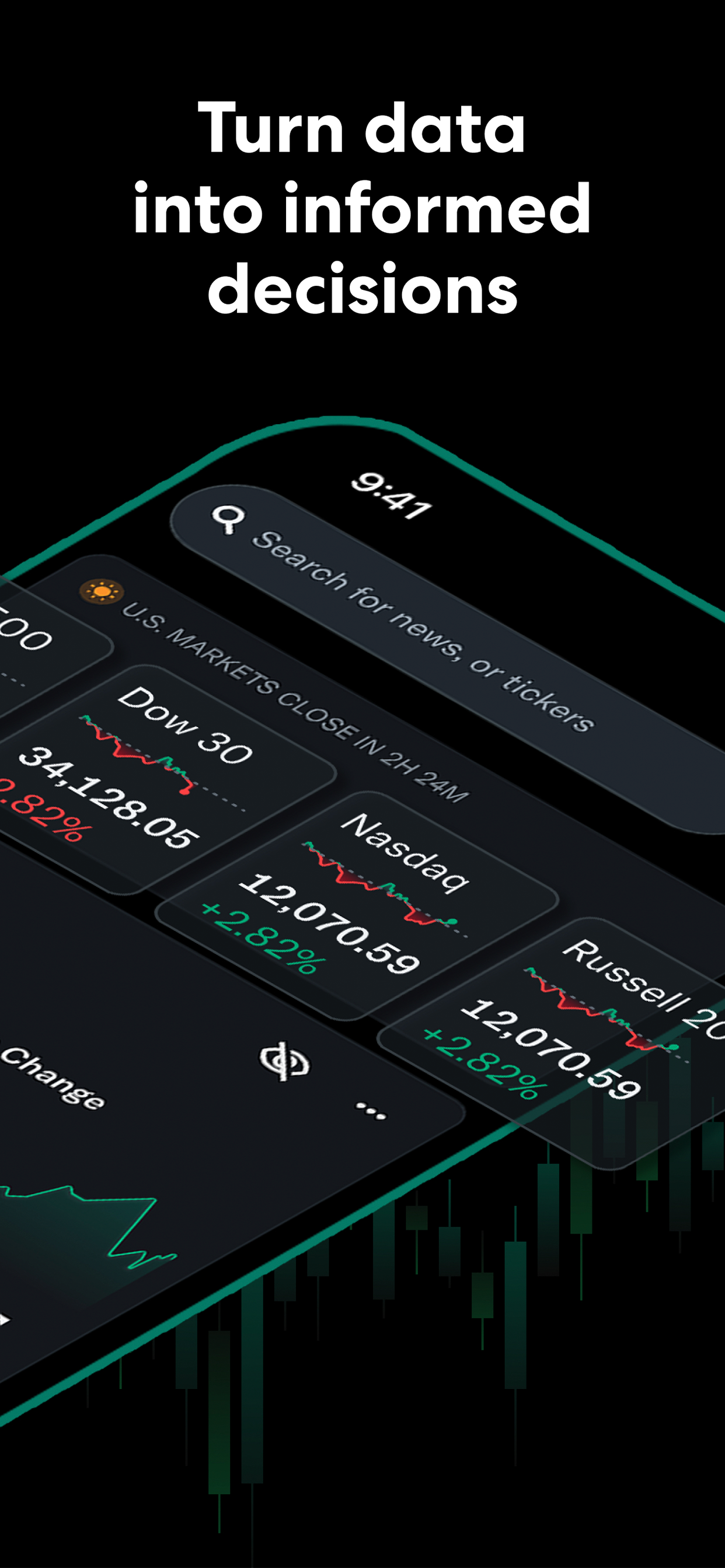 اسکرین شات 2 برنامه Yahoo Finance: Stocks & News