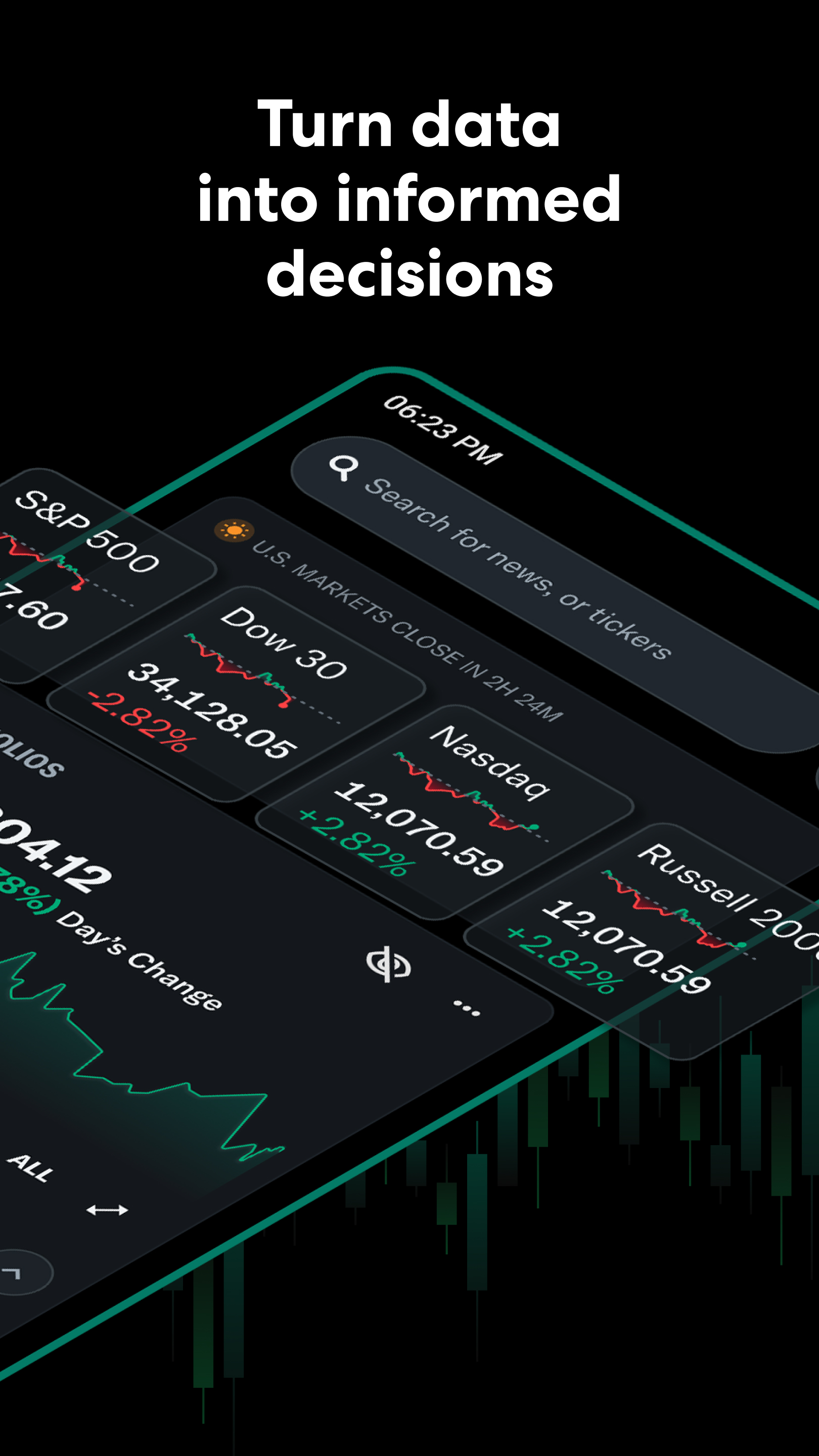 اسکرین شات 2 برنامه Yahoo Finance: Stocks & News