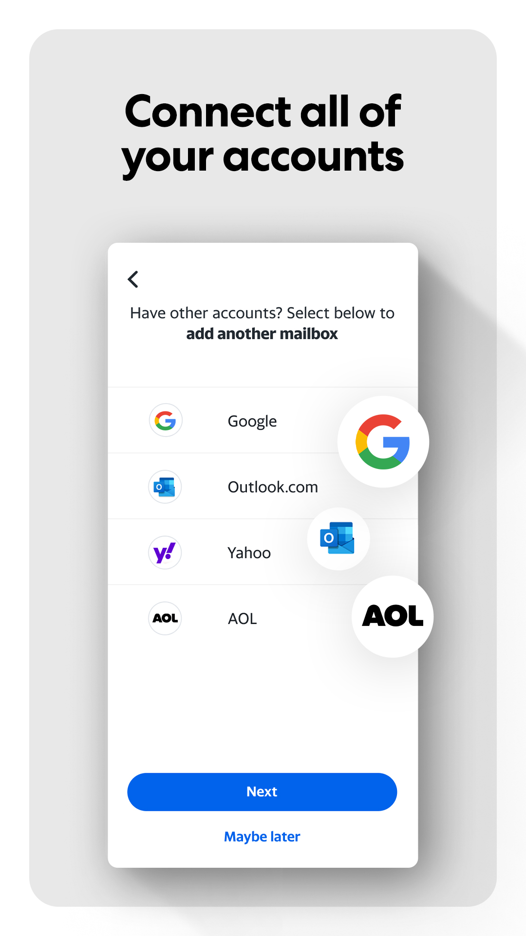 اسکرین شات 4 برنامه yahoo mail