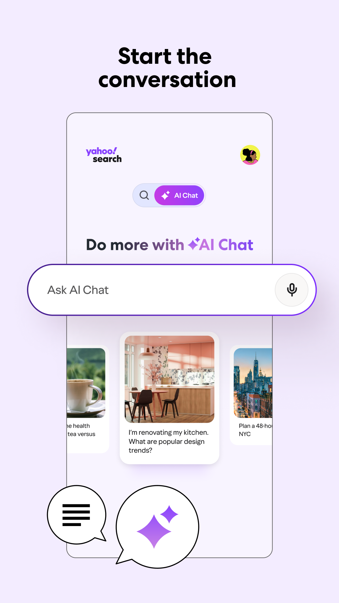 اسکرین شات 5 برنامه Yahoo Search: Discover More