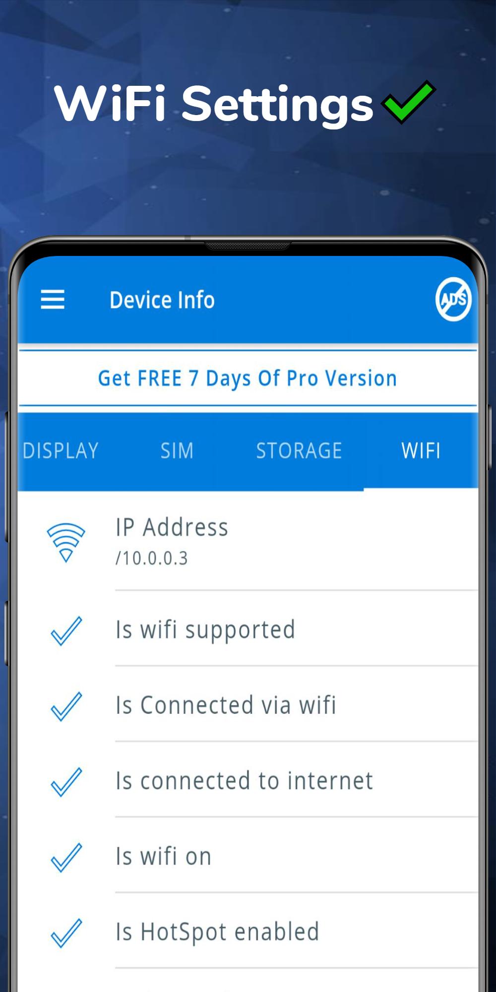 اسکرین شات 4 برنامه Device Information