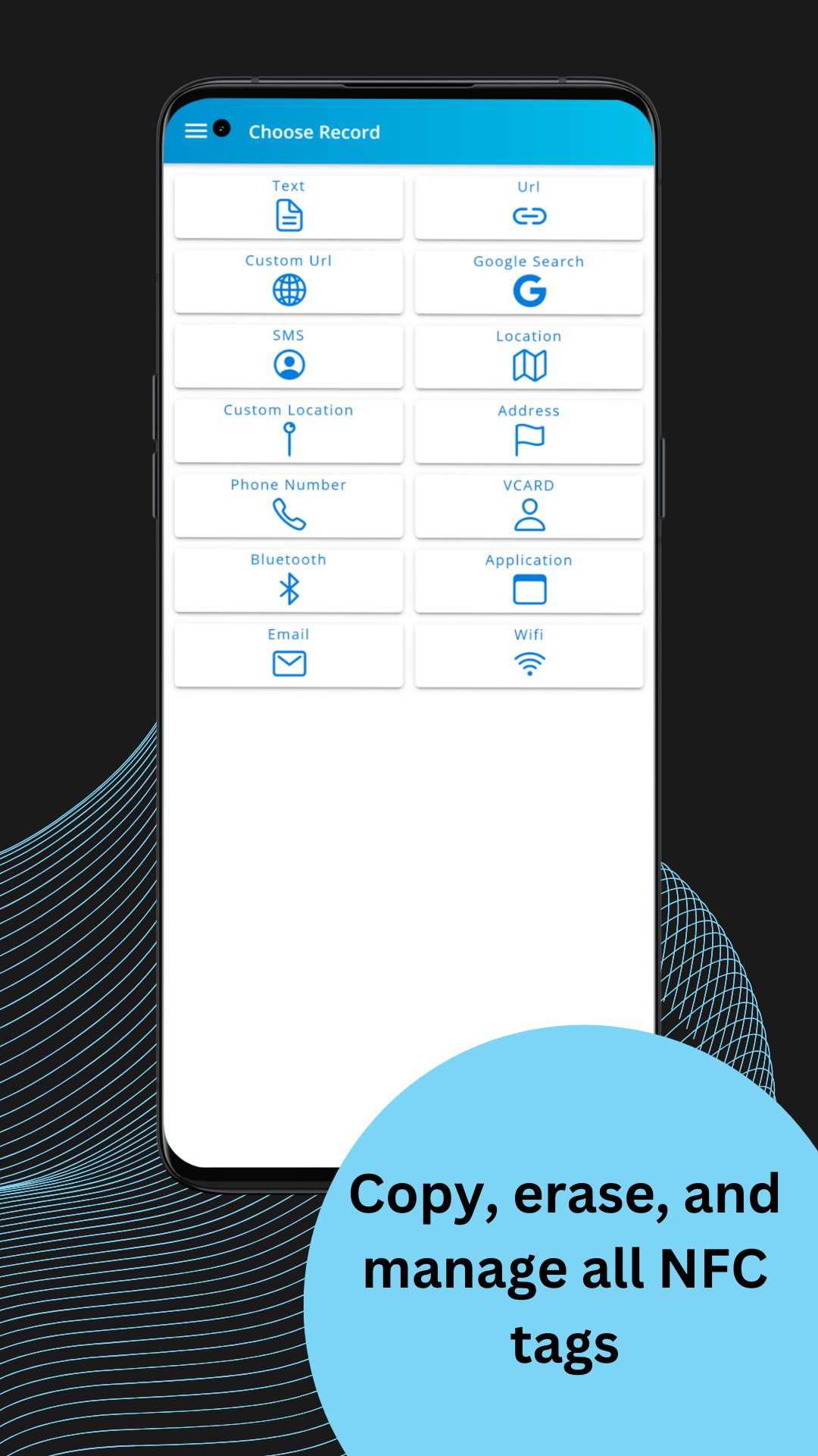اسکرین شات 4 برنامه NFC write and read tags