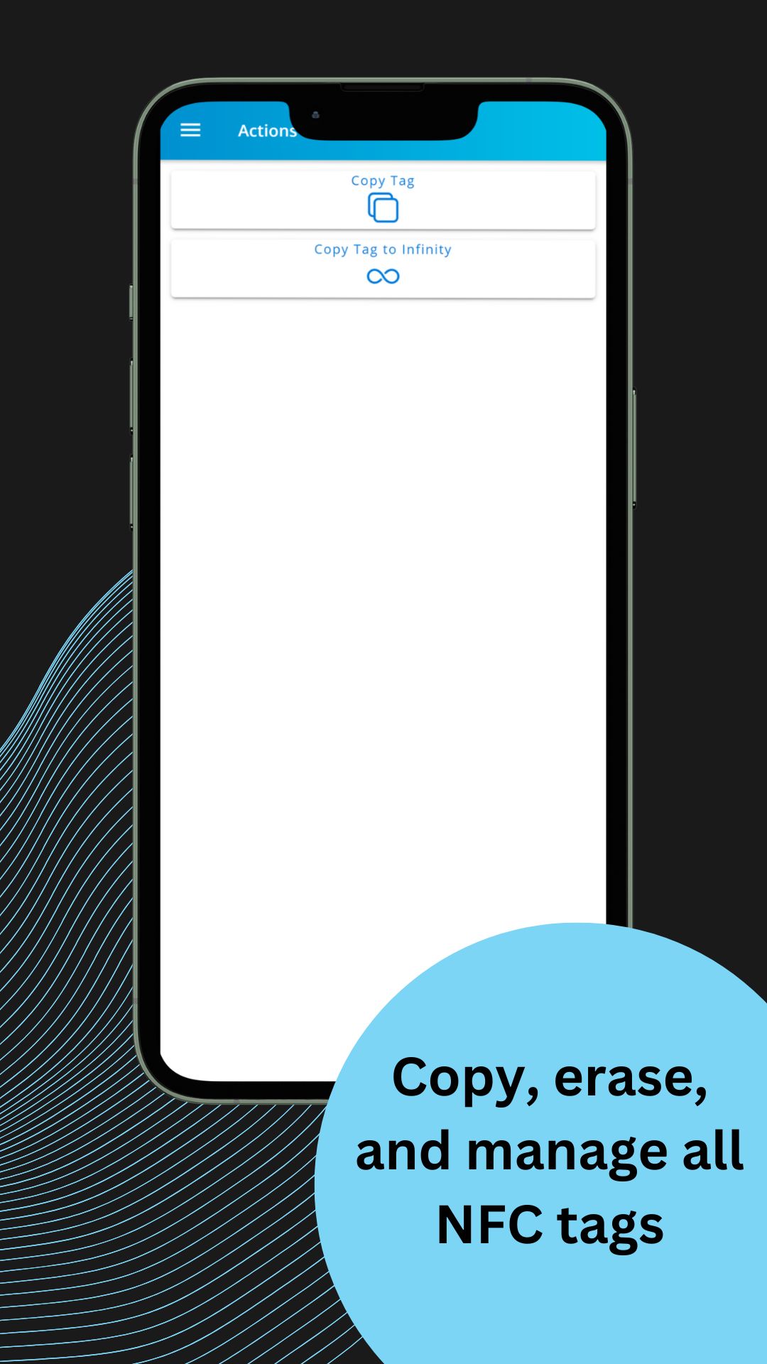 اسکرین شات 6 برنامه NFC write and read tags