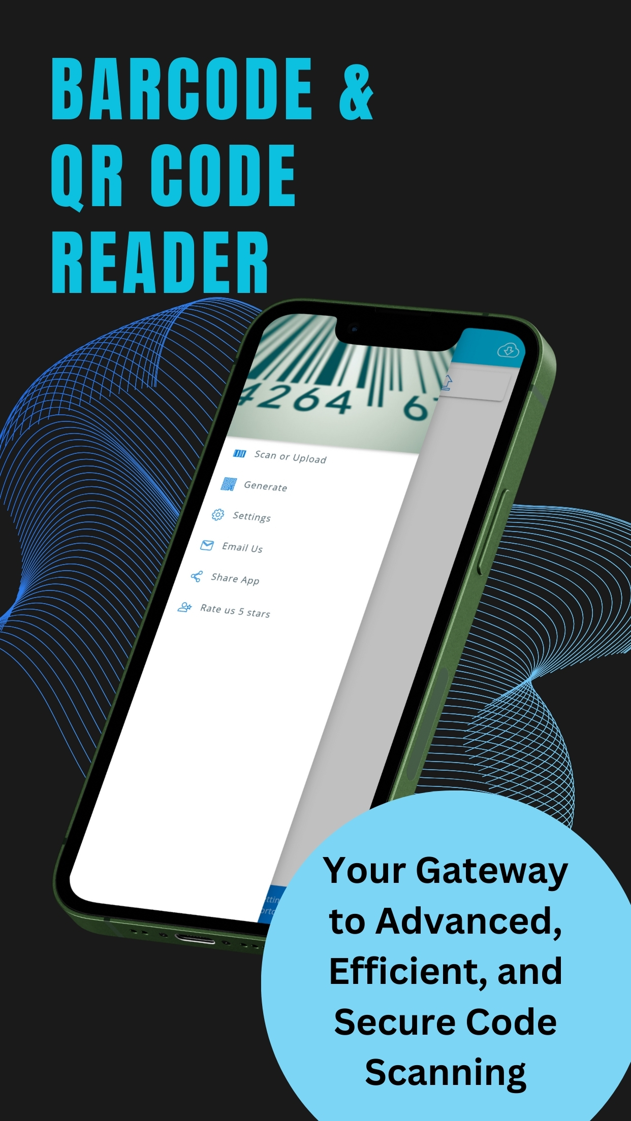 اسکرین شات 2 برنامه Barcode & QR Code Reader