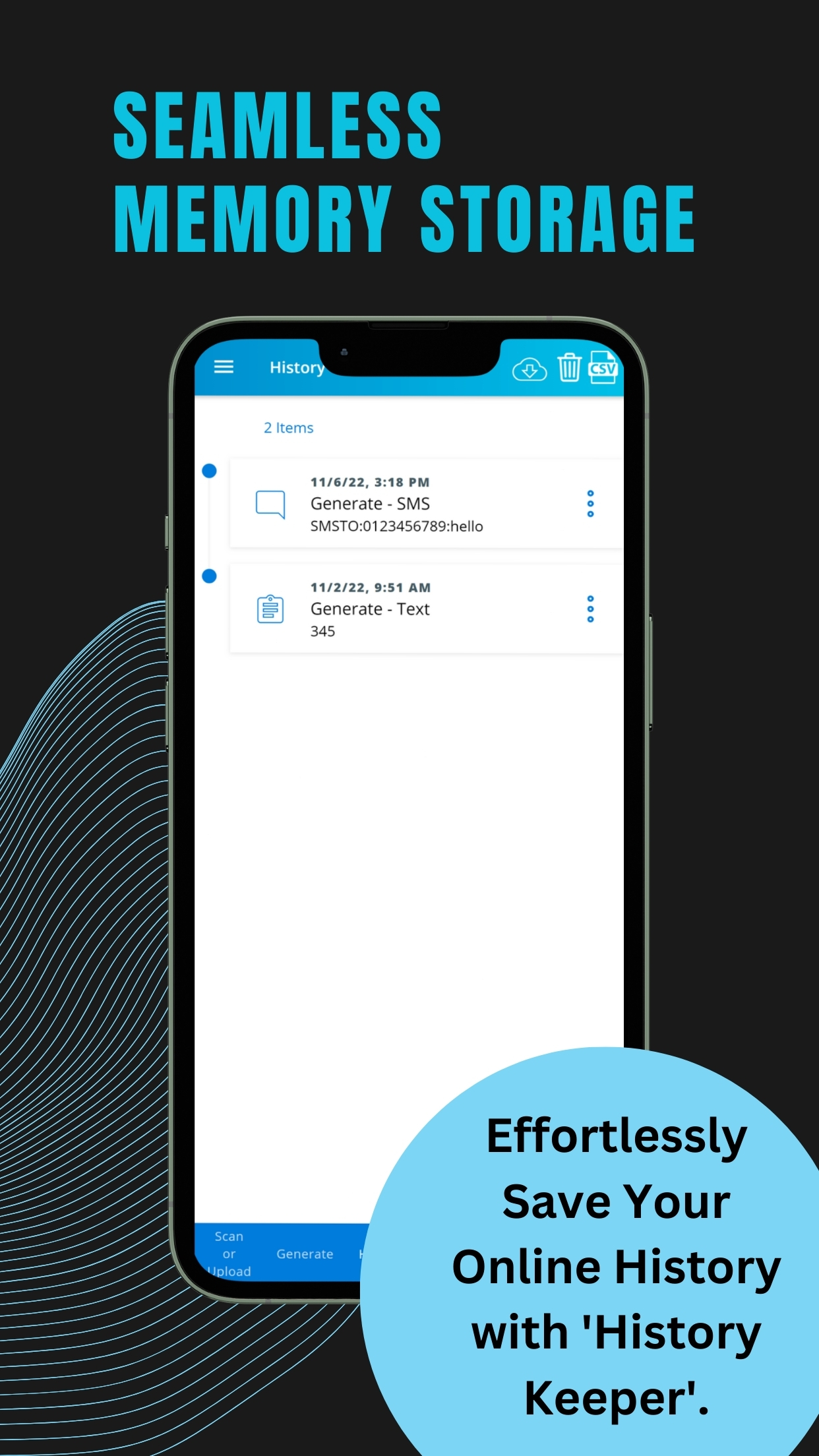 اسکرین شات 6 برنامه Barcode & QR Code Reader