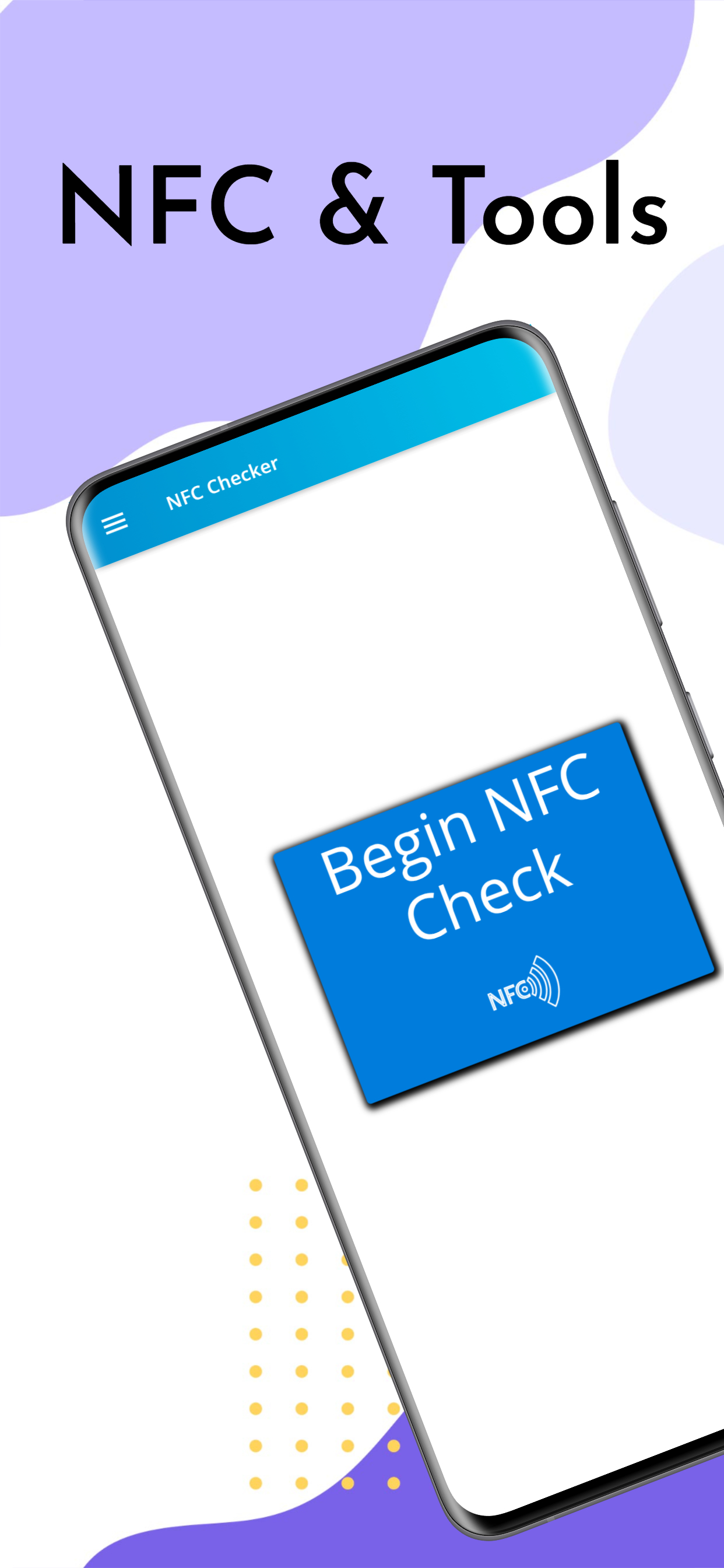 اسکرین شات 1 برنامه NFC Checker & Tools