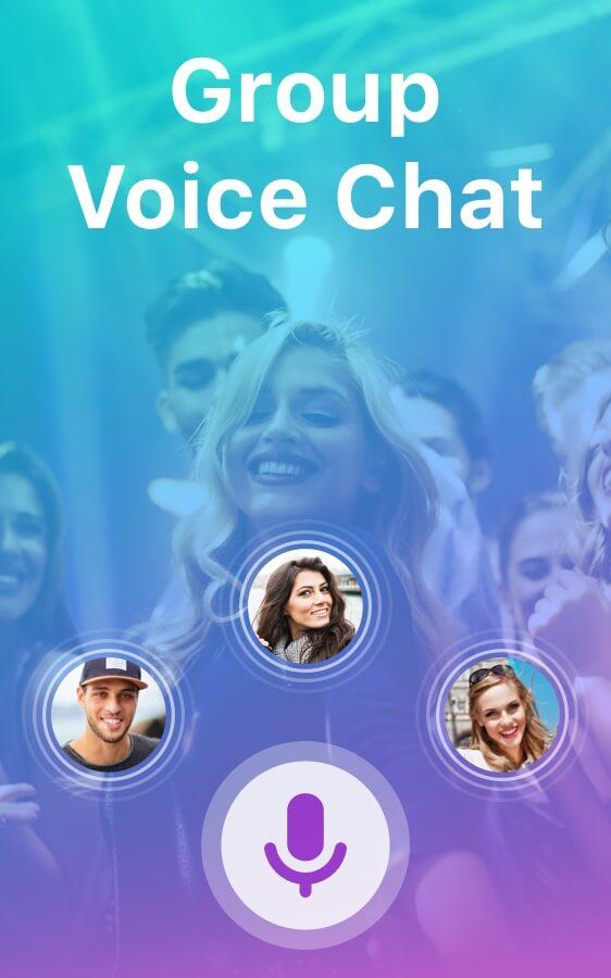 اسکرین شات 1 برنامه Yalla Lite - Group Voice Chat