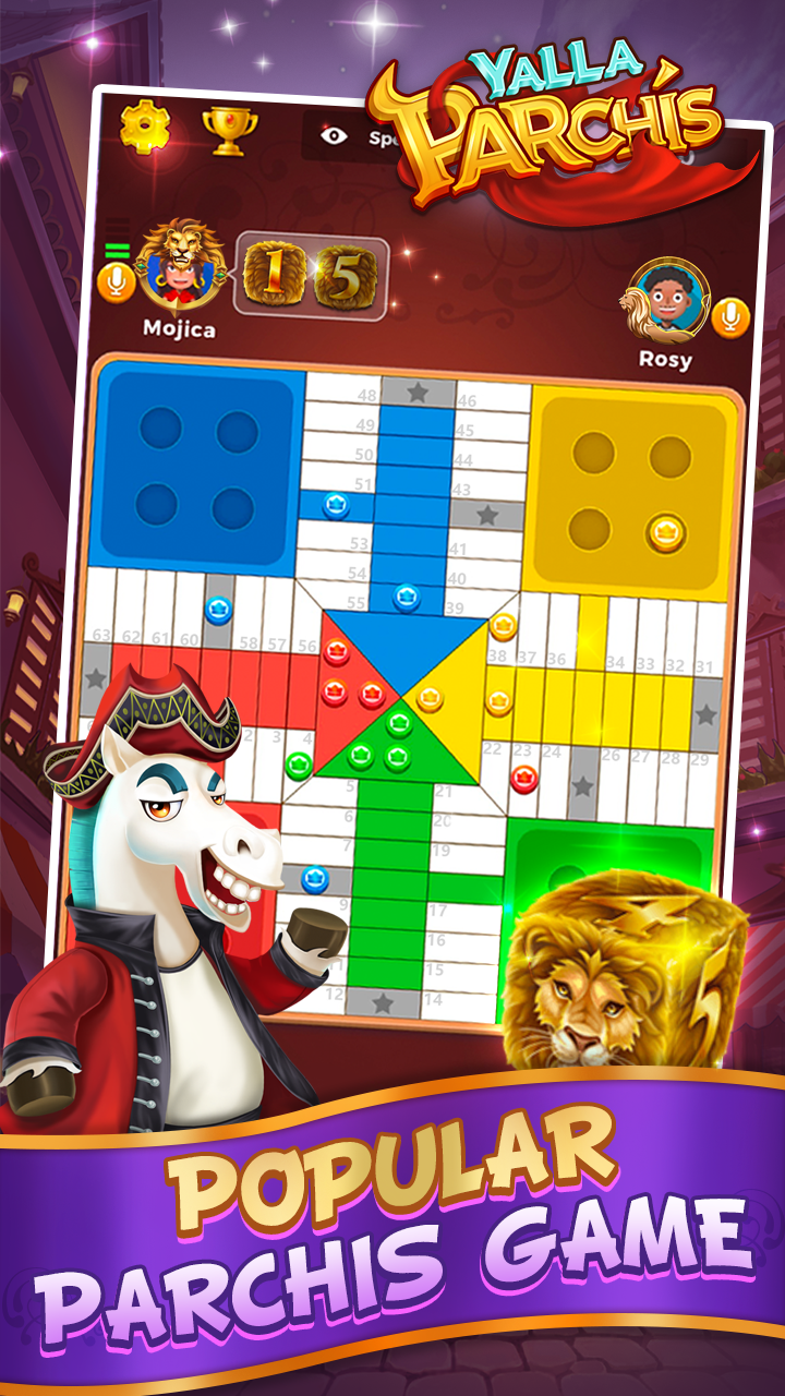اسکرین شات 1 بازی Yalla Parchis