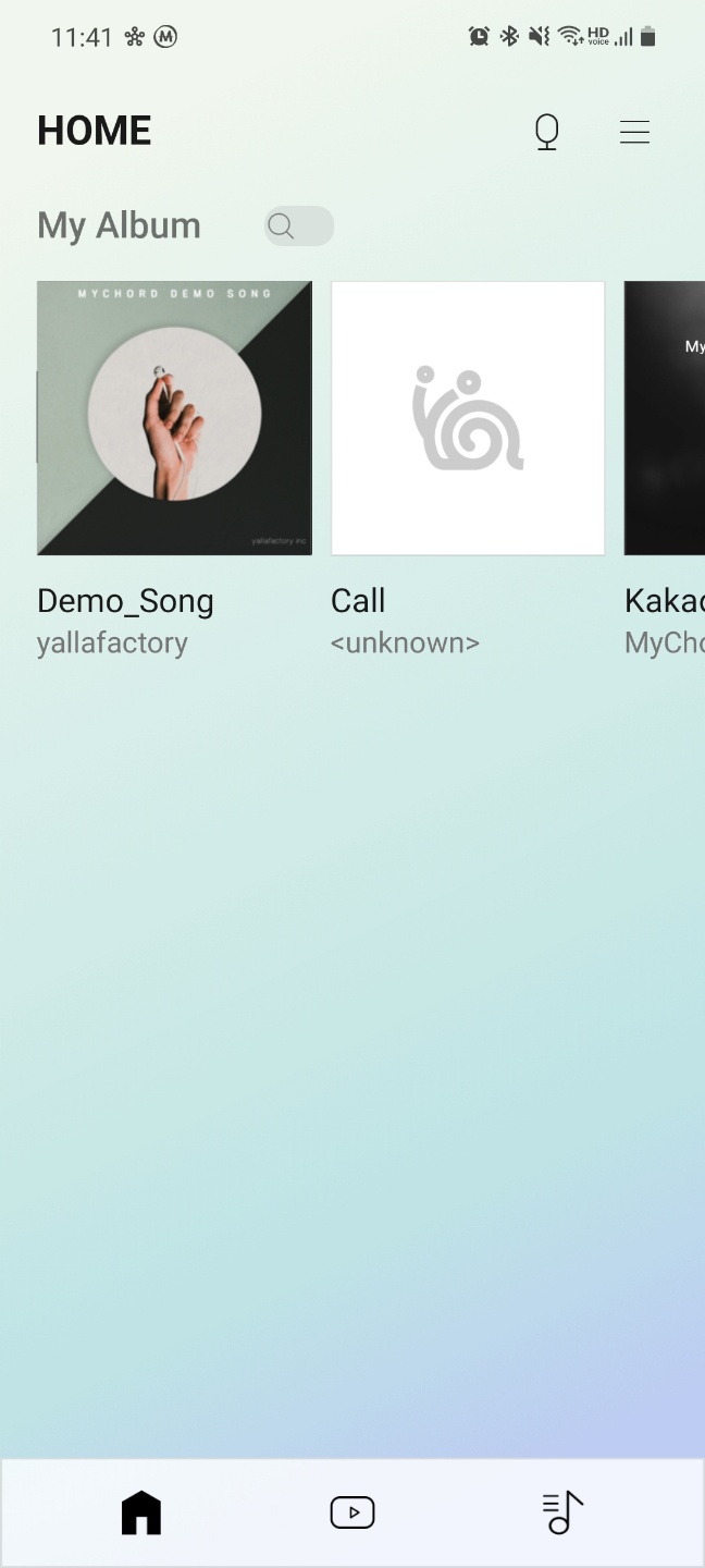 اسکرین شات 2 برنامه MyChord - chord for any music
