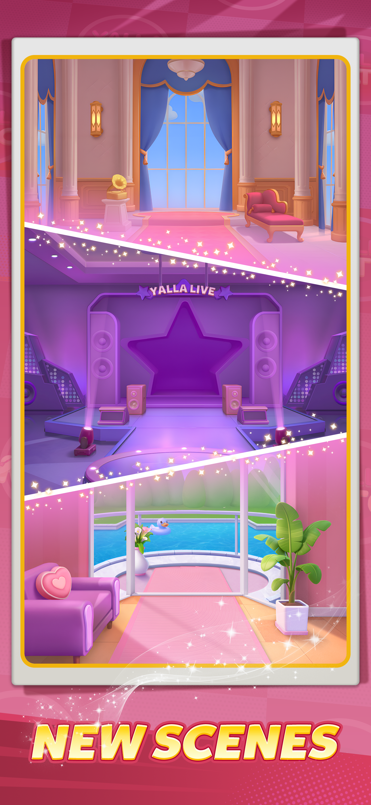 اسکرین شات 4 بازی Yalla Match - Vogue Star