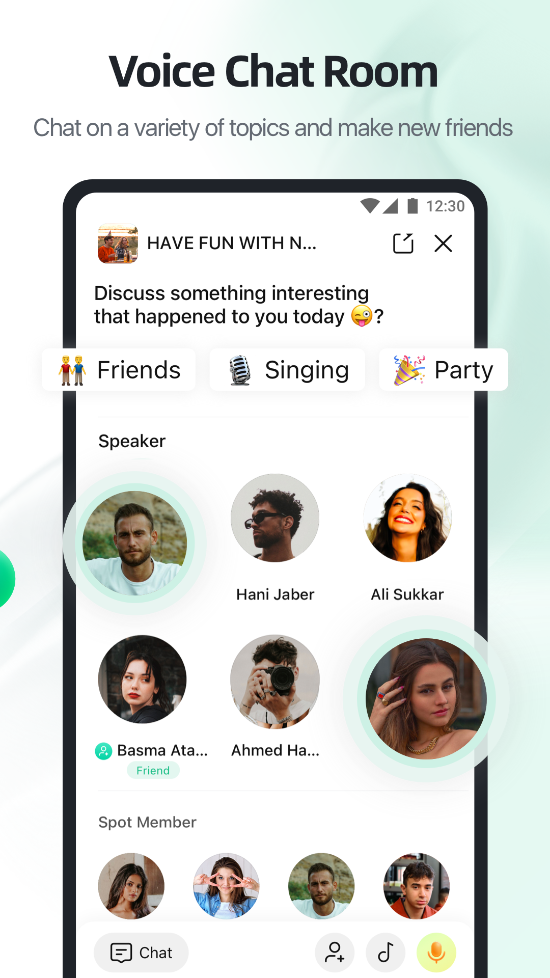 اسکرین شات 6 برنامه YallaChat: Voice&Video Calls