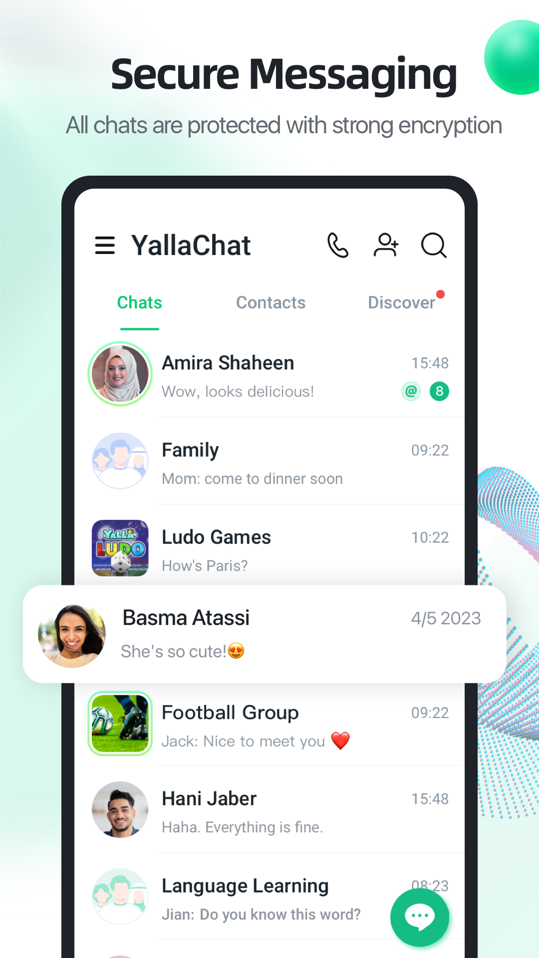 اسکرین شات 7 برنامه YallaChat: Voice&Video Calls