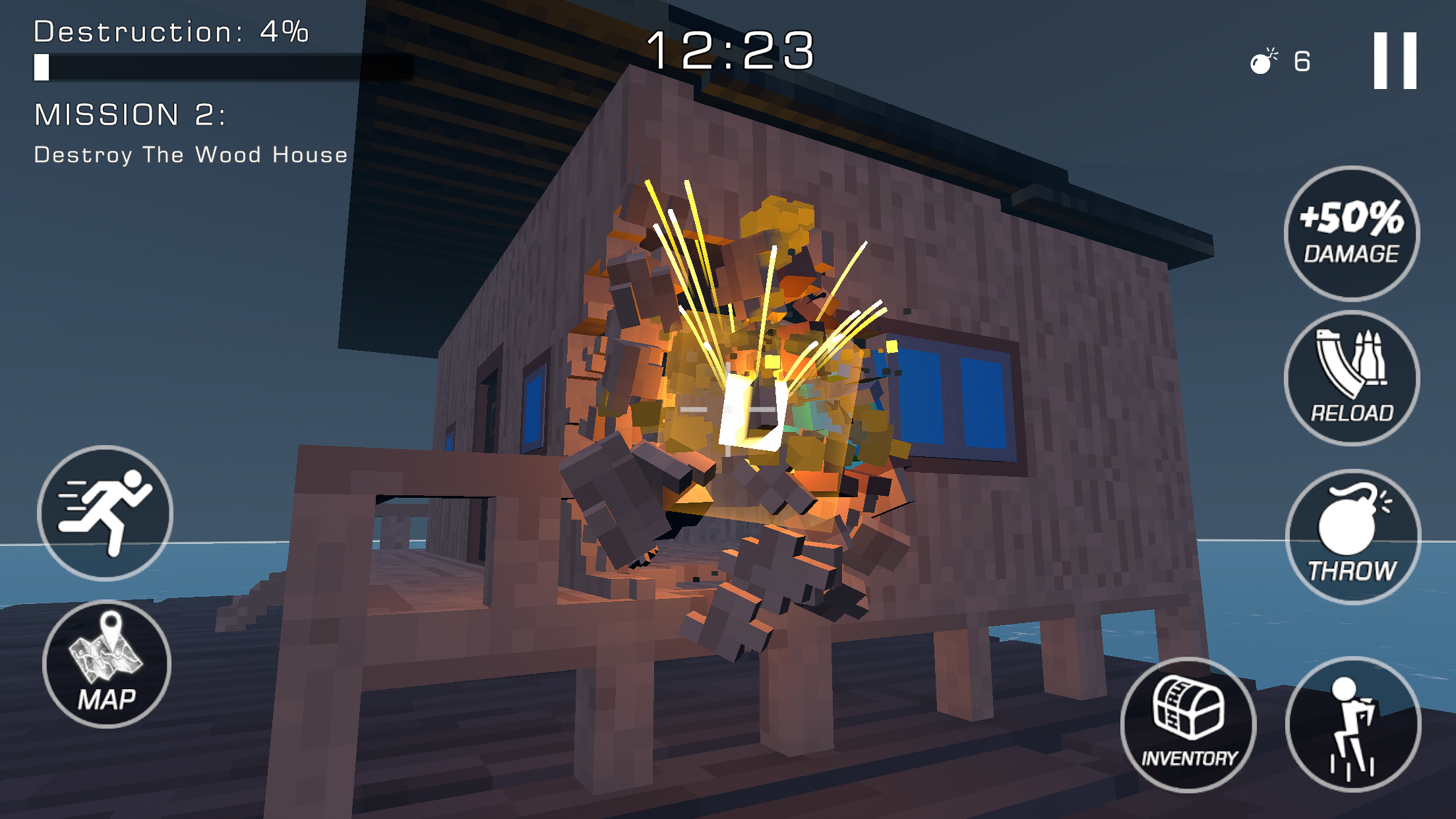 اسکرین شات 6 بازی Pixel Destruction Simulator 3D
