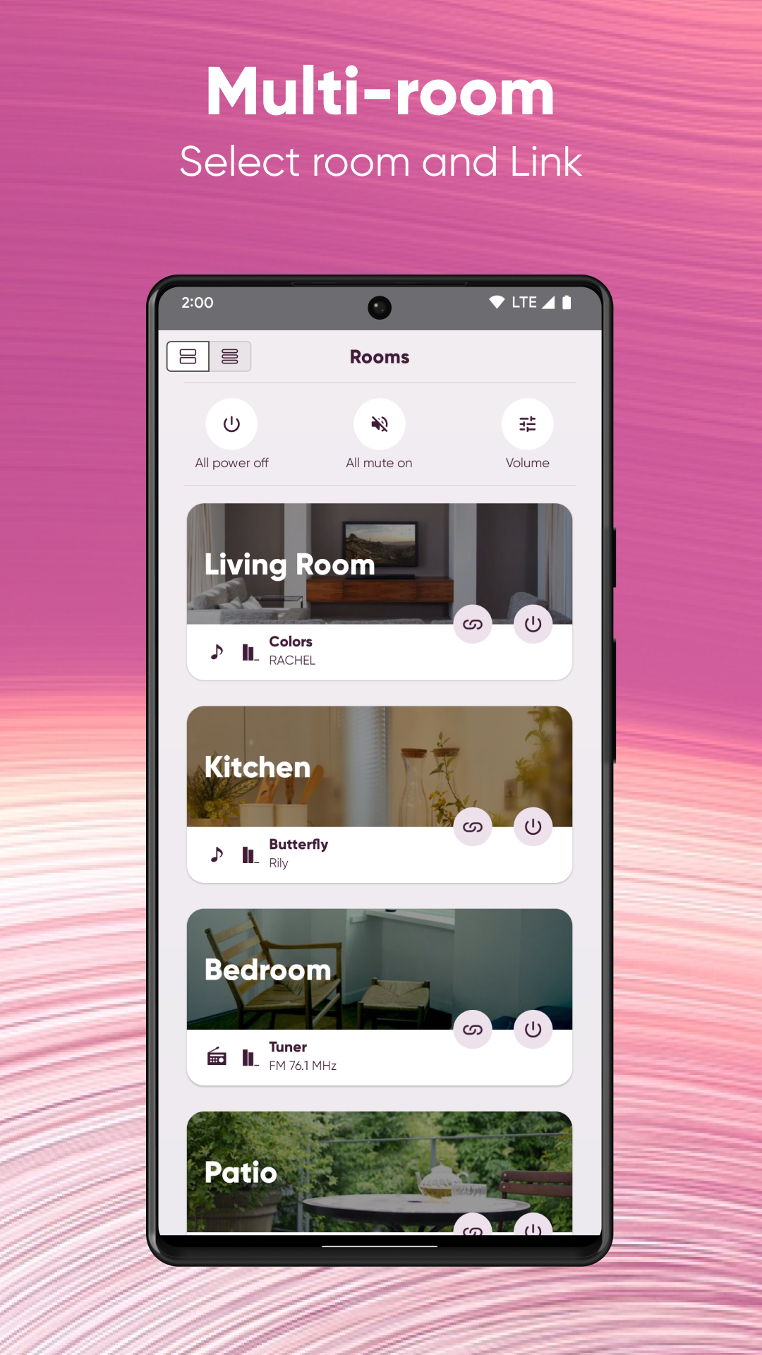 اسکرین شات 3 برنامه MusicCast Controller
