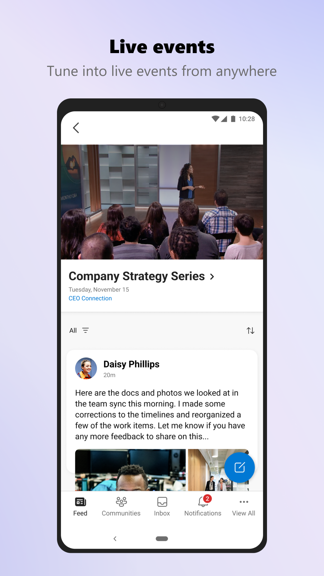اسکرین شات 4 برنامه Viva Engage