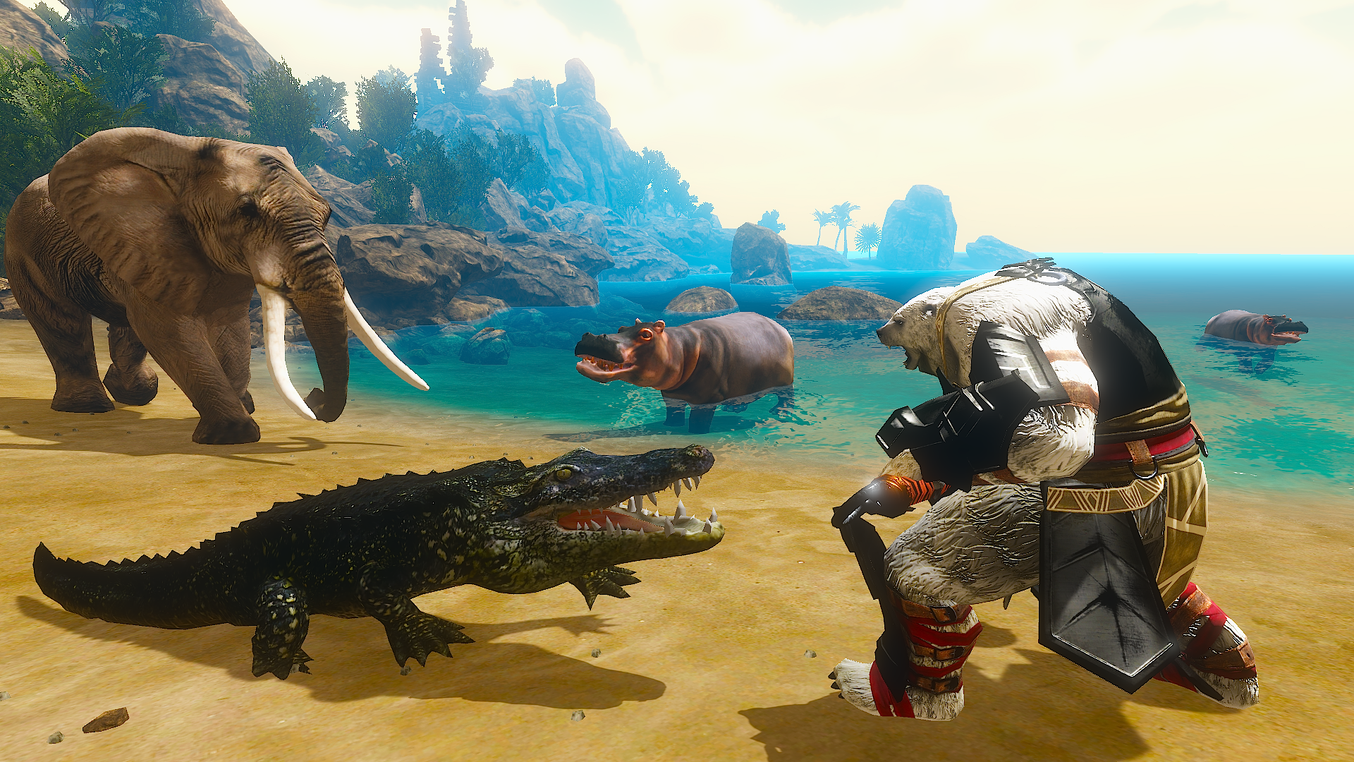اسکرین شات 3 بازی Bear Warrior Simulator