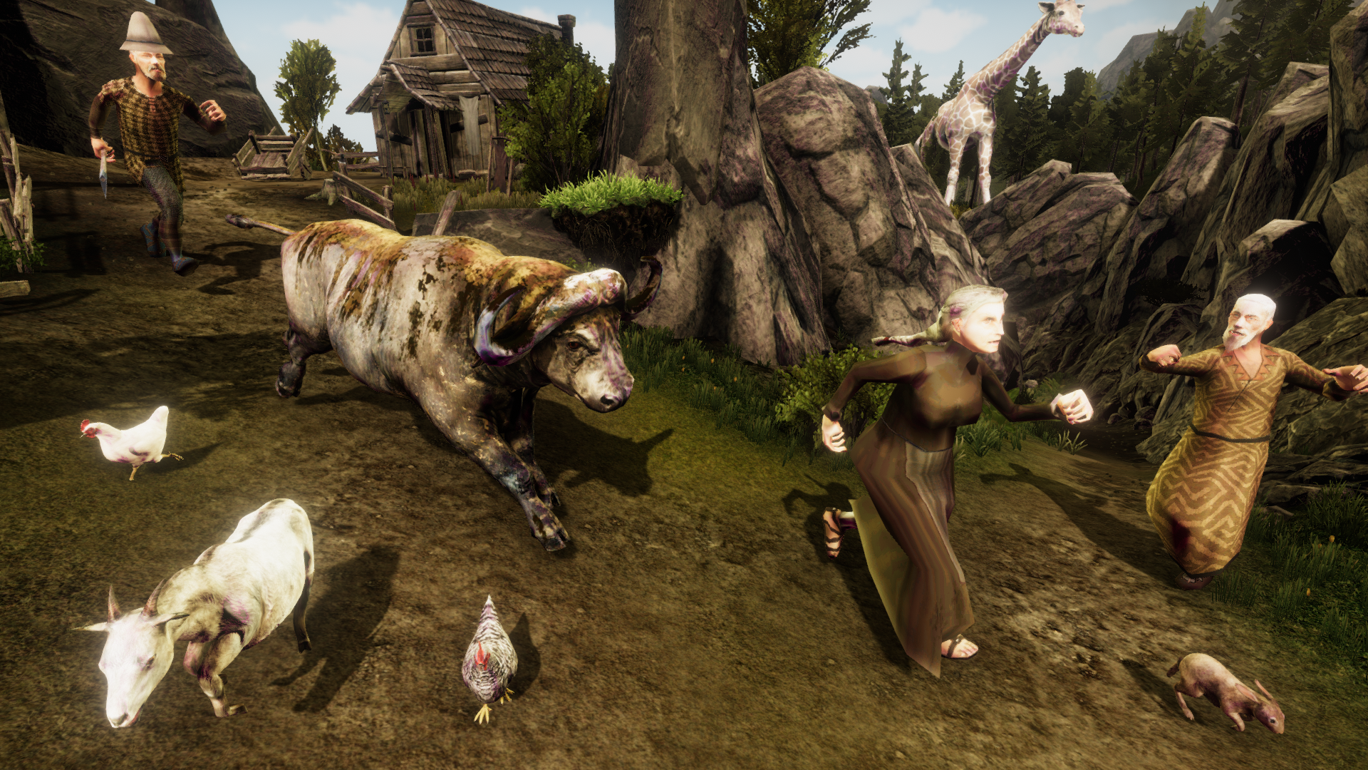 اسکرین شات 2 بازی Ultimate Buffalo Simulator