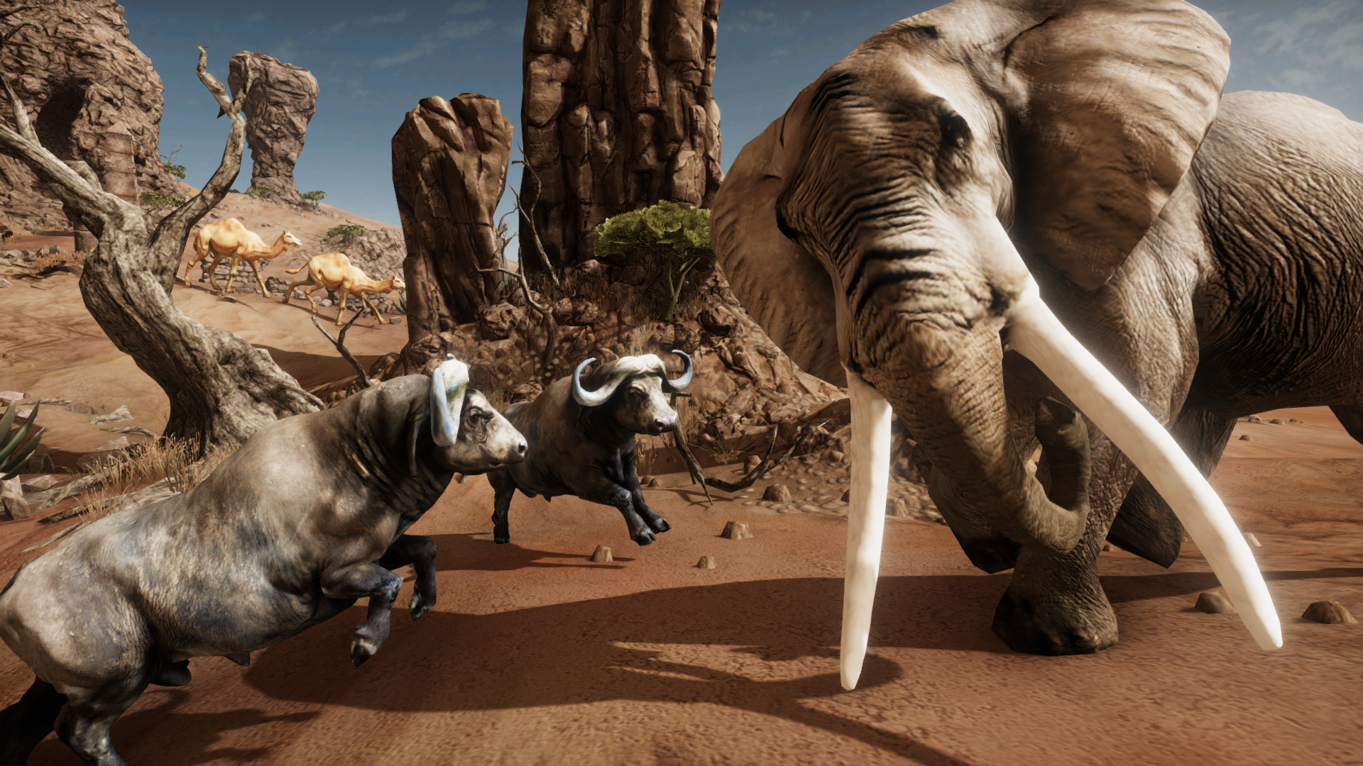 اسکرین شات 4 بازی Ultimate Buffalo Simulator