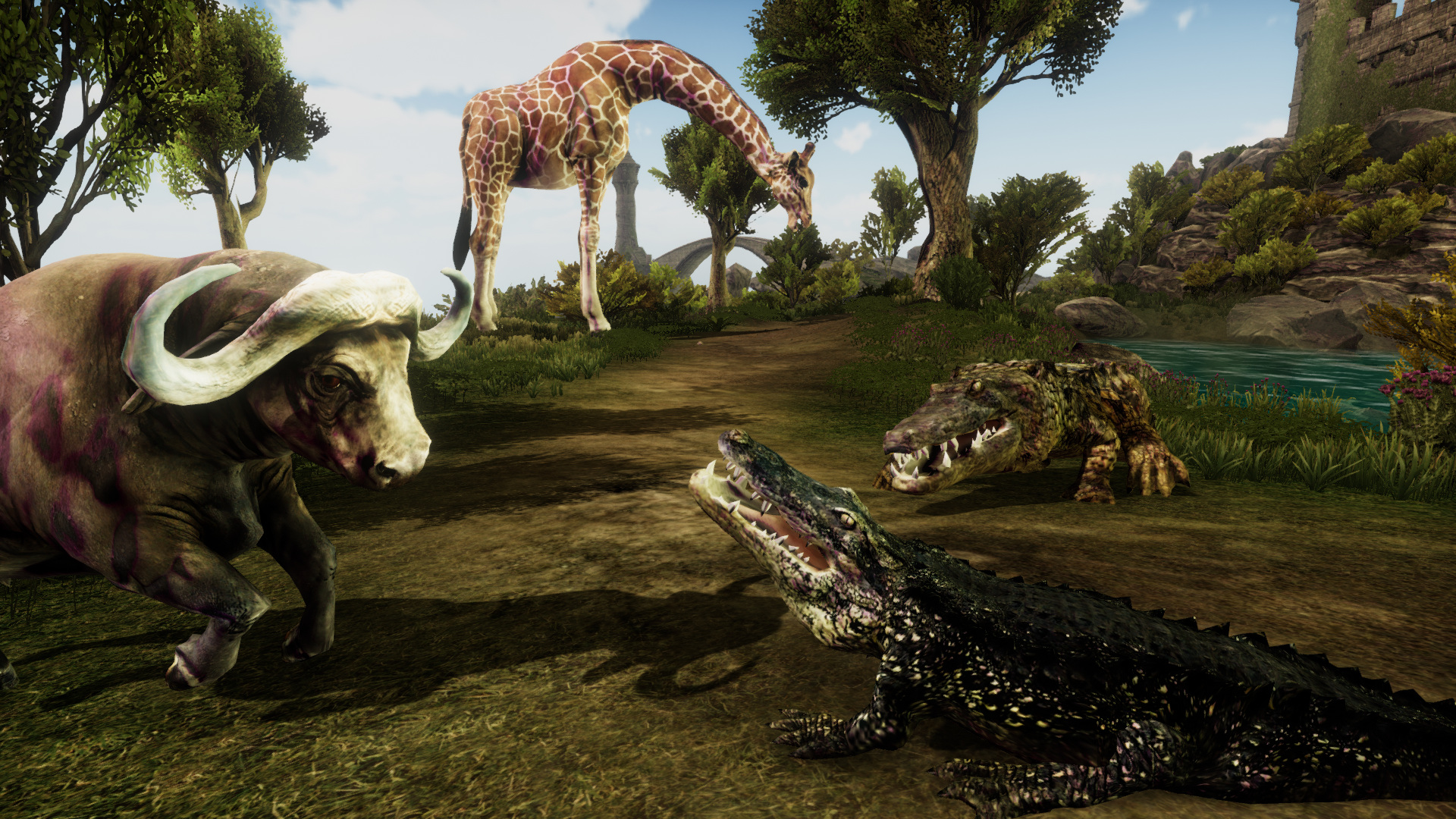 اسکرین شات 3 بازی Ultimate Crocodile Simulator