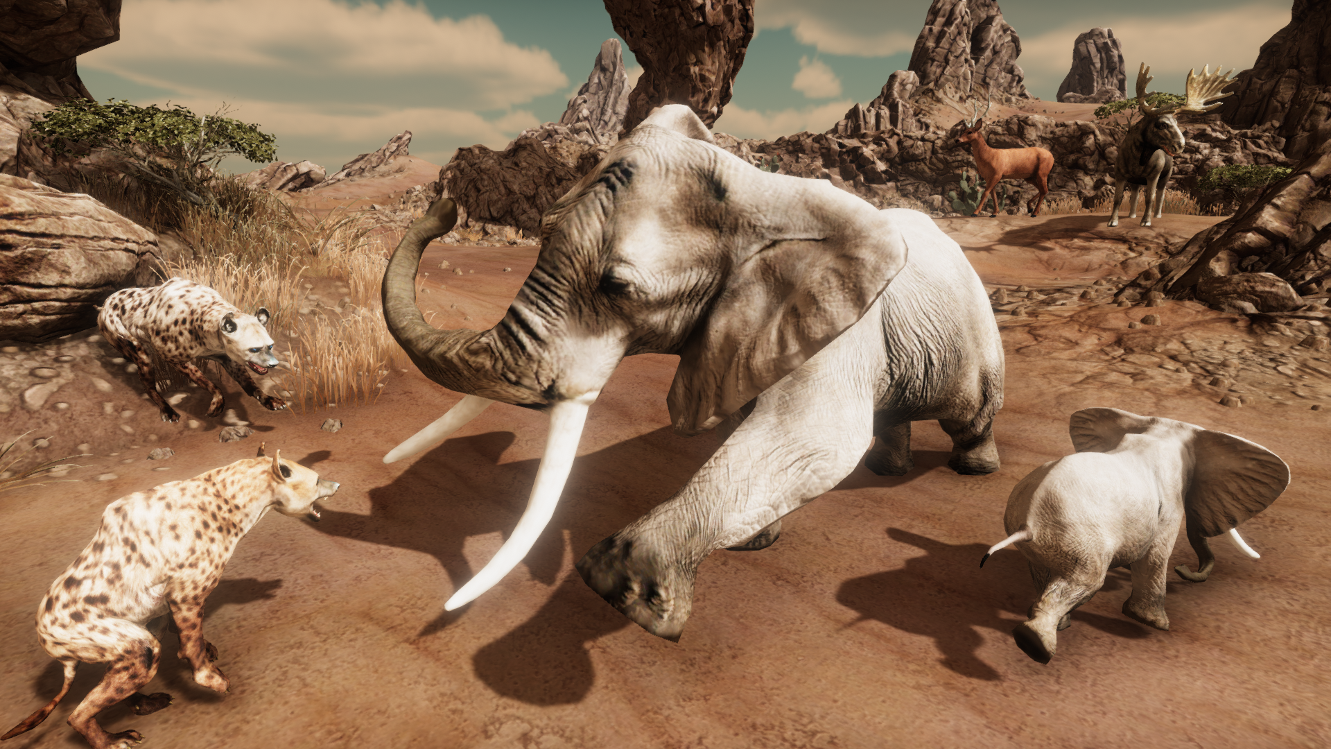 اسکرین شات 2 بازی Ultimate Elephant Simulator