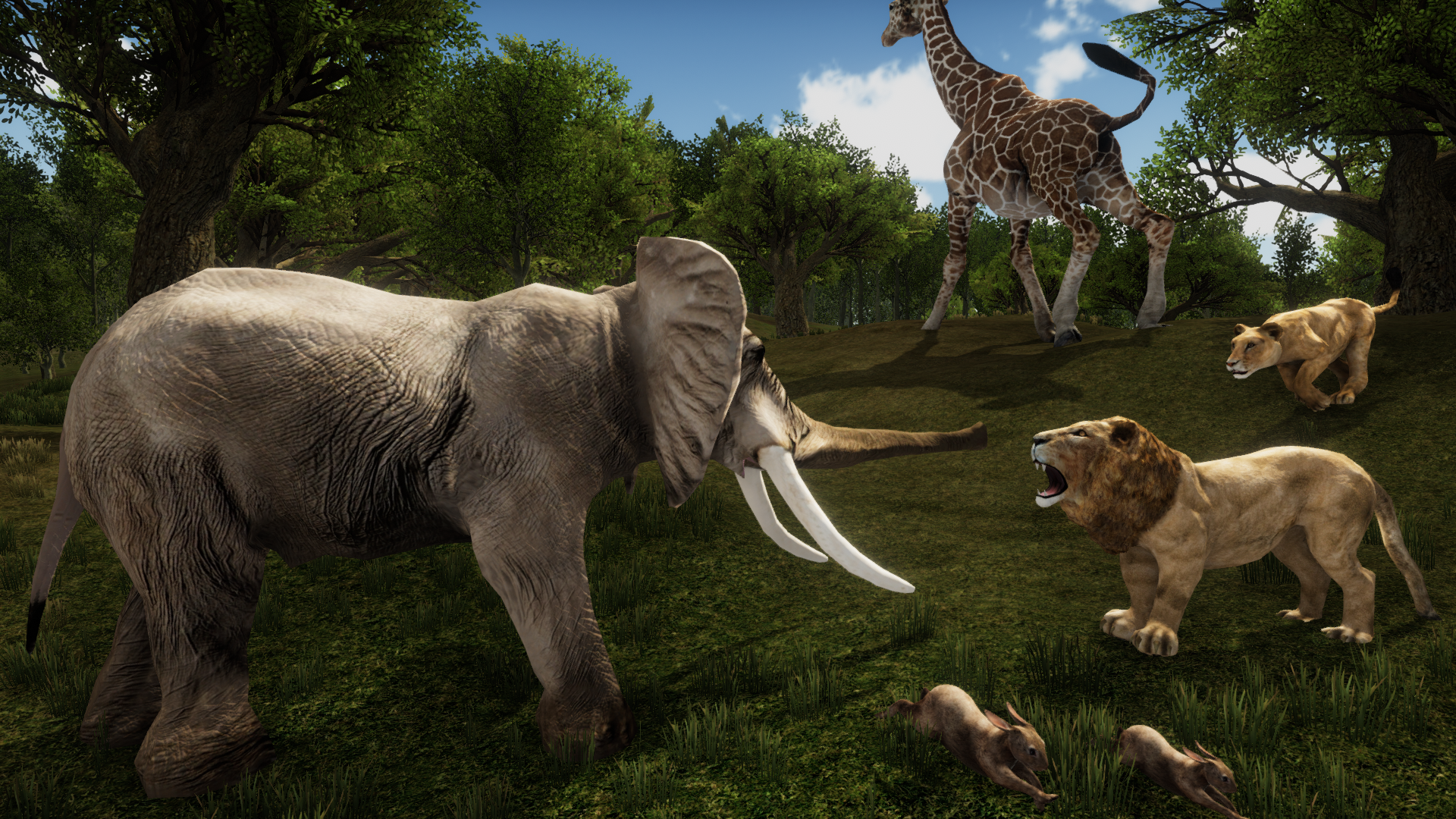اسکرین شات 1 بازی Ultimate Elephant Simulator