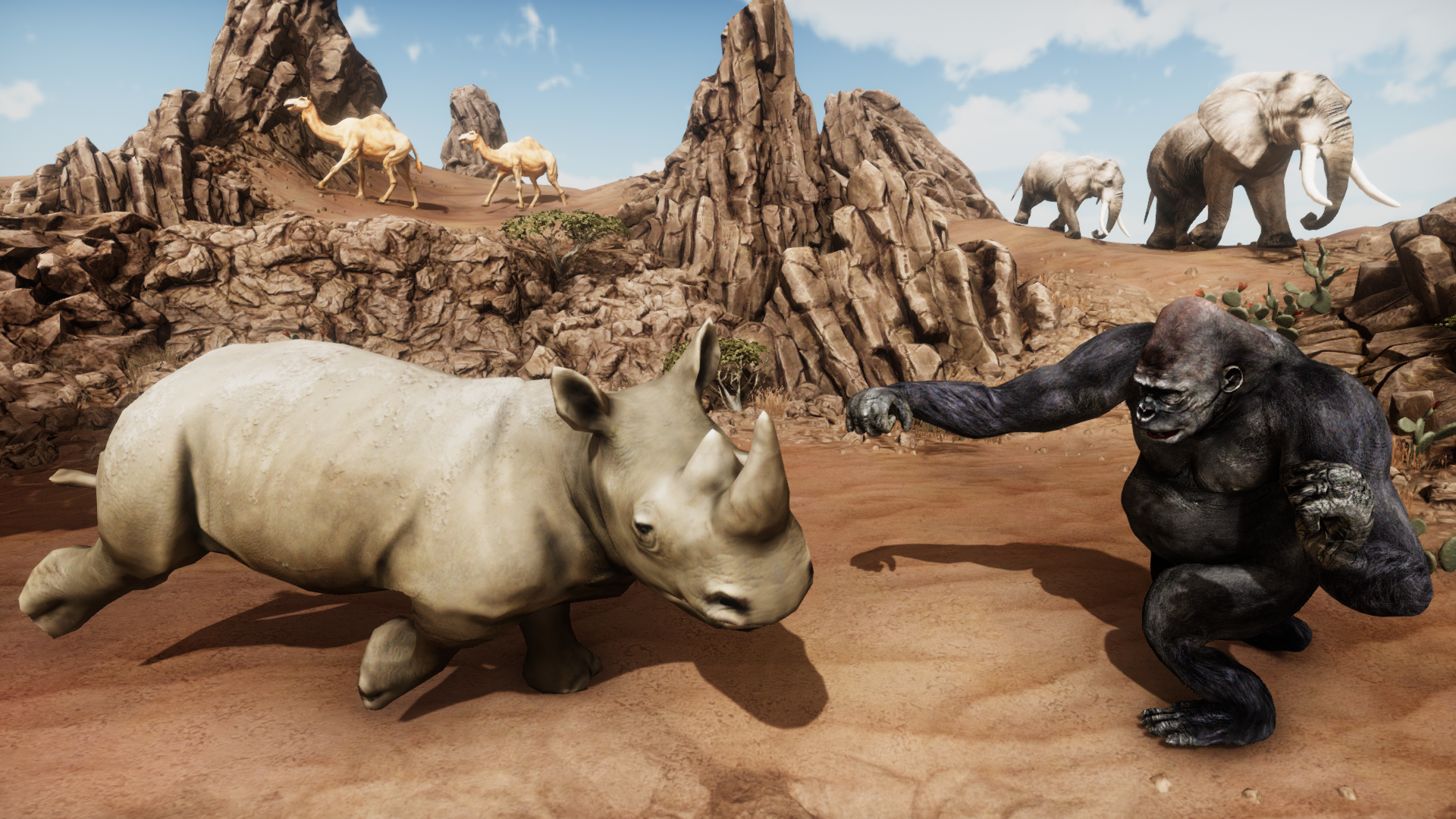 اسکرین شات 1 بازی Ultimate Gorilla Simulator