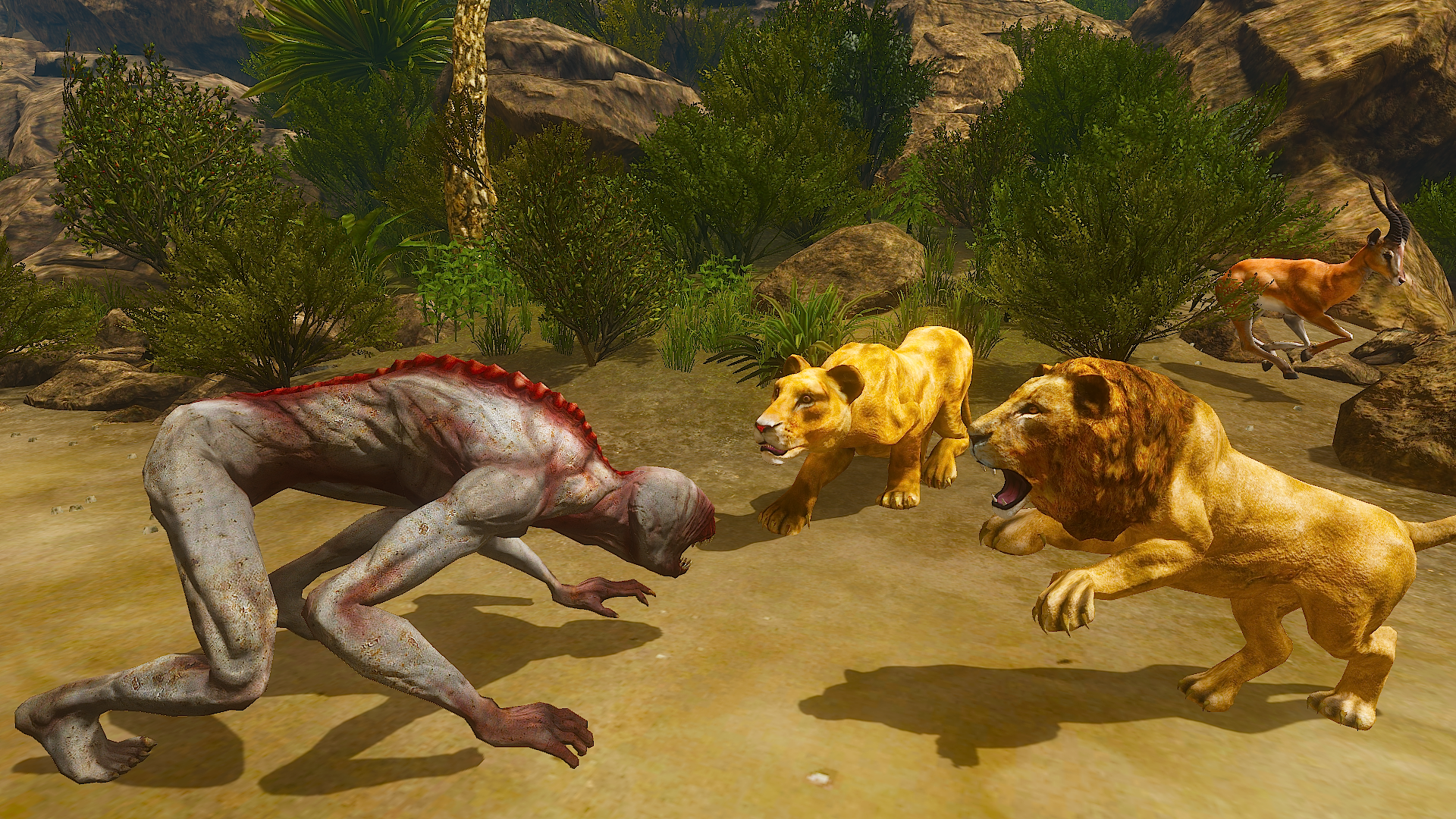 اسکرین شات 1 بازی Horror Monster Simulator