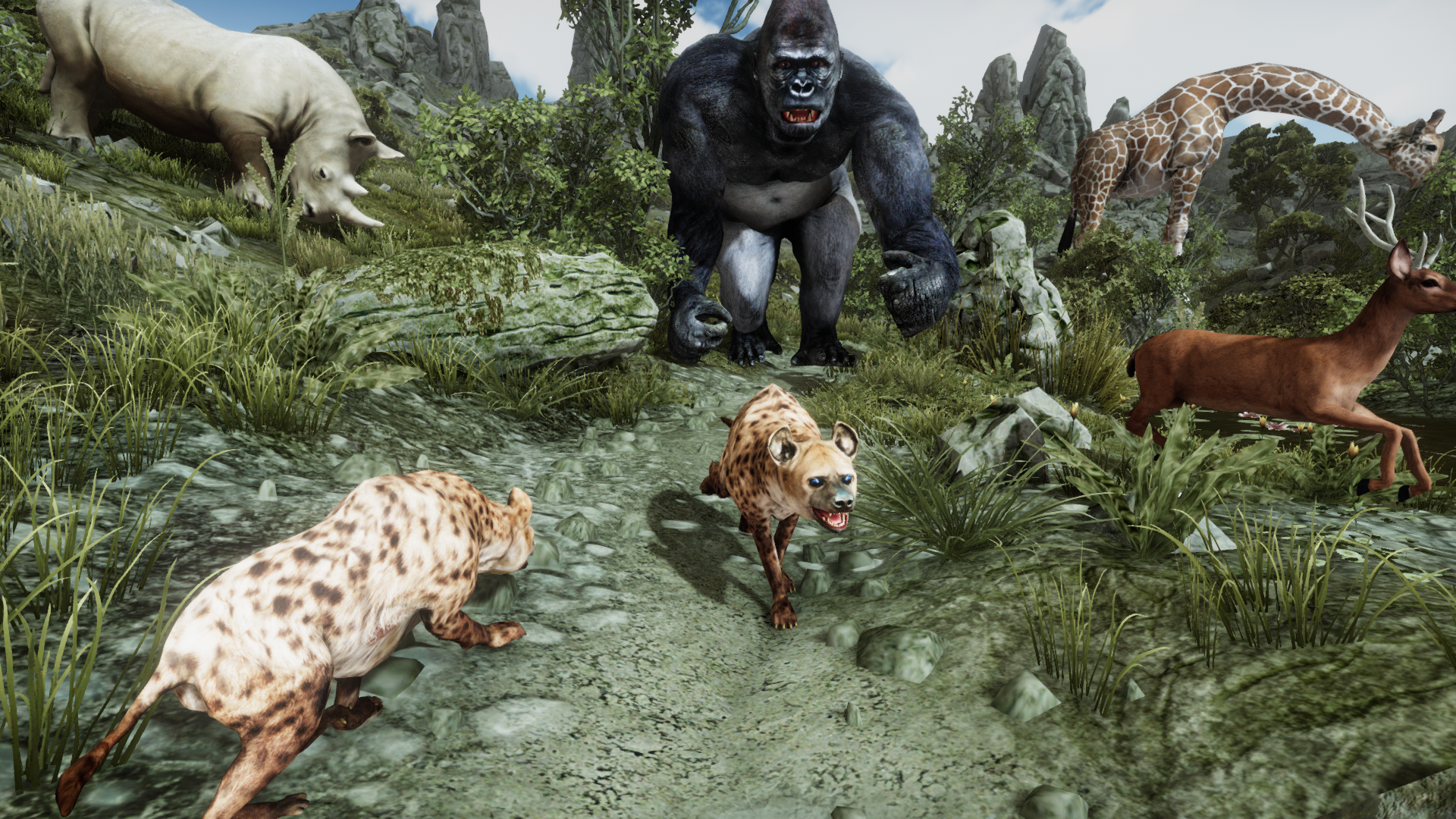 اسکرین شات 3 بازی Ultimate Hyena Simulator