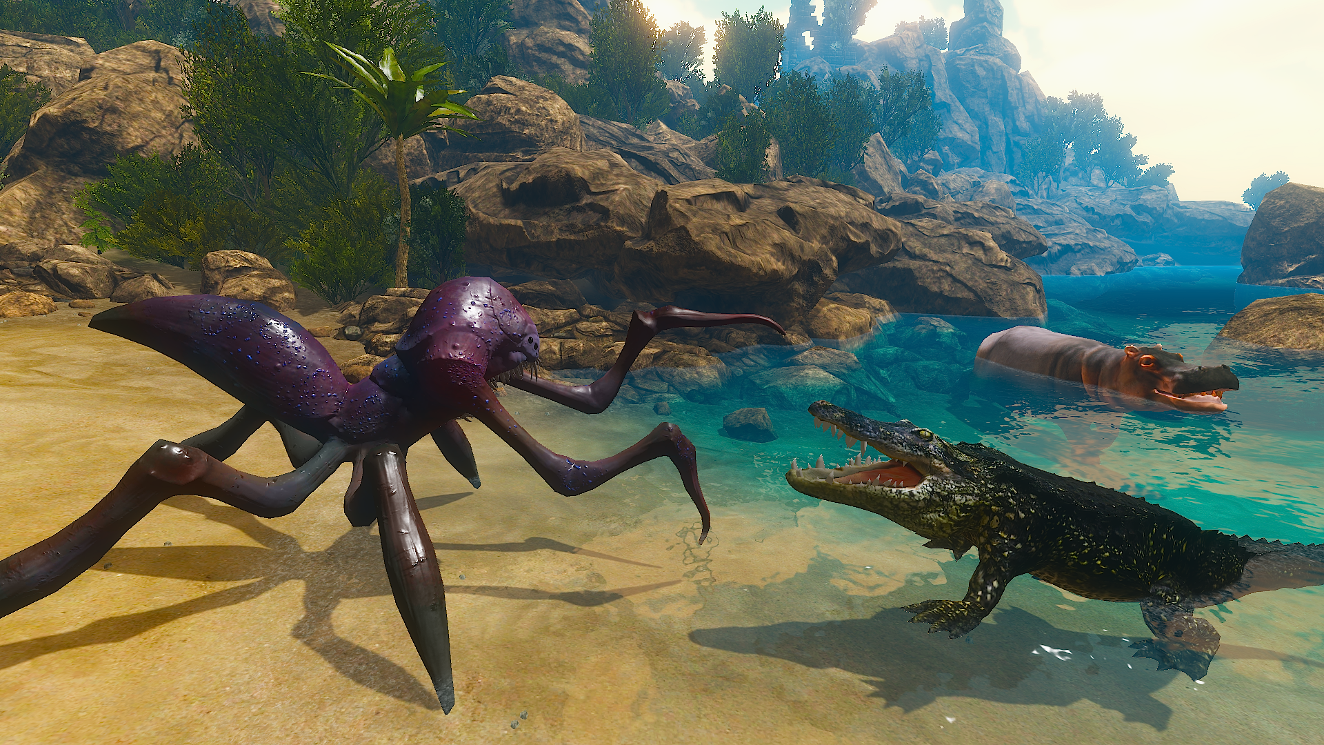 اسکرین شات 2 بازی Creepy Insectoid Simulator