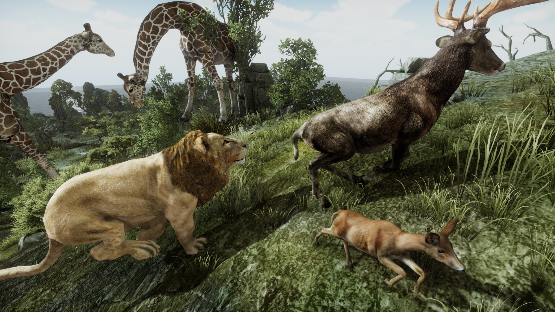اسکرین شات 2 بازی Ultimate Lion Simulator