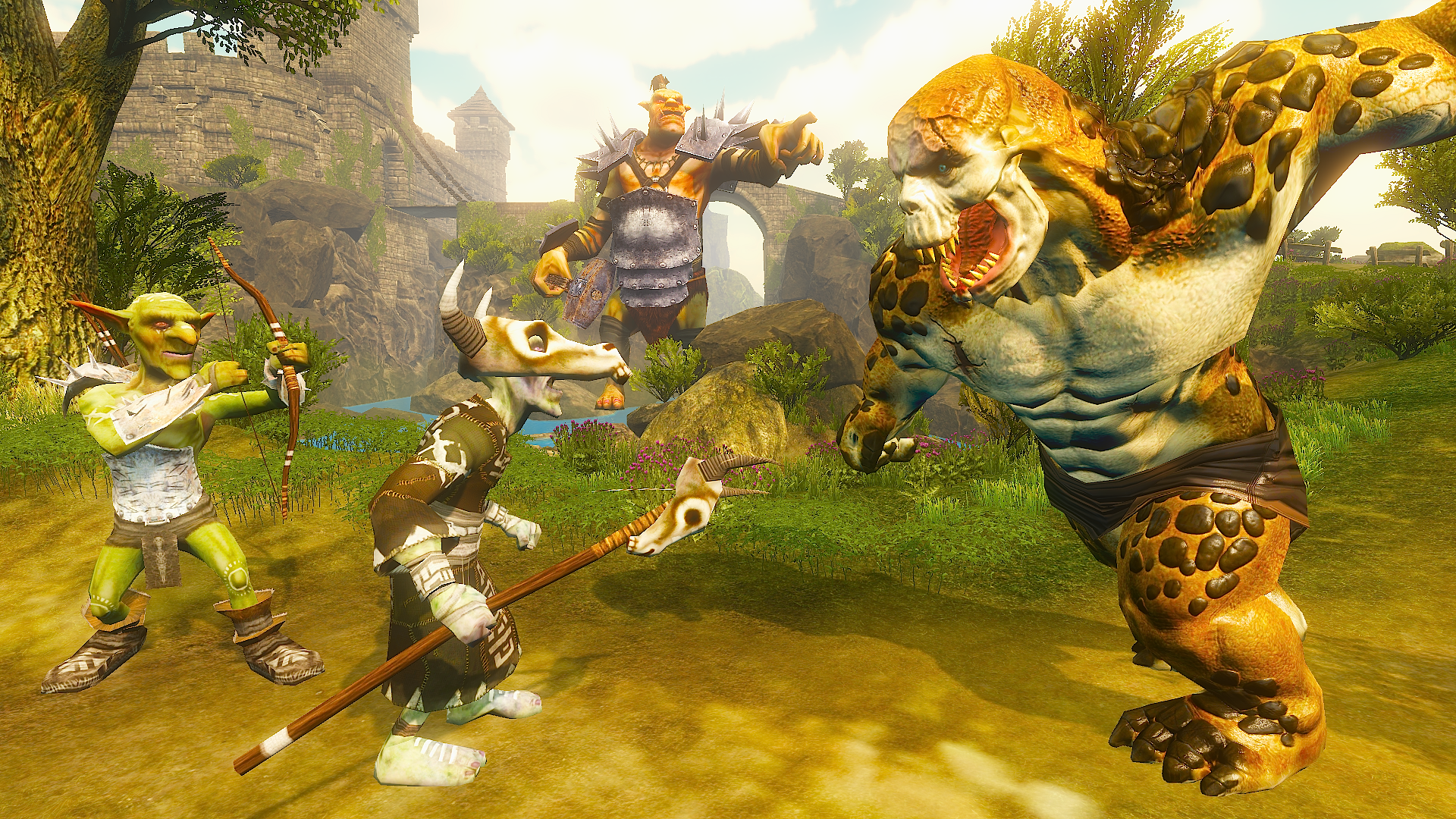 اسکرین شات 2 بازی Savage Ogre Simulator
