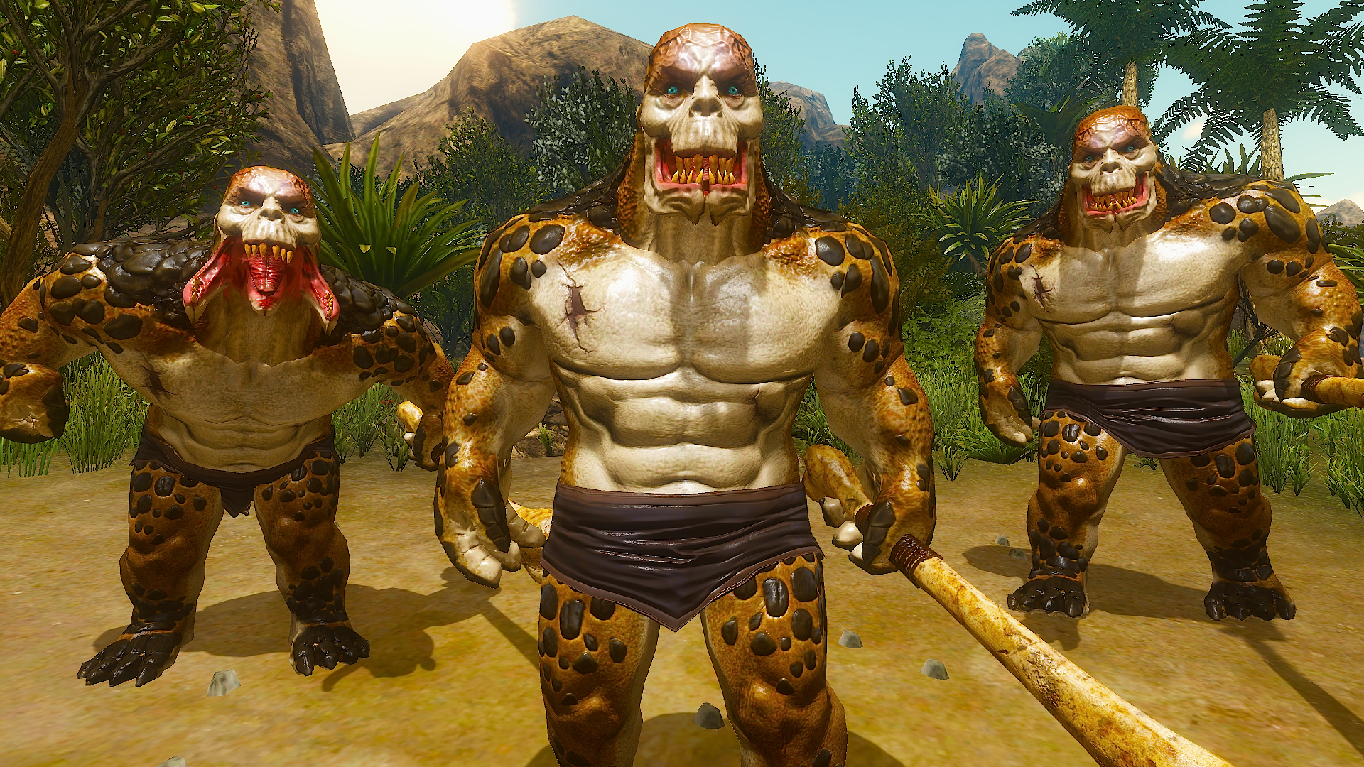 اسکرین شات 3 بازی Savage Ogre Simulator