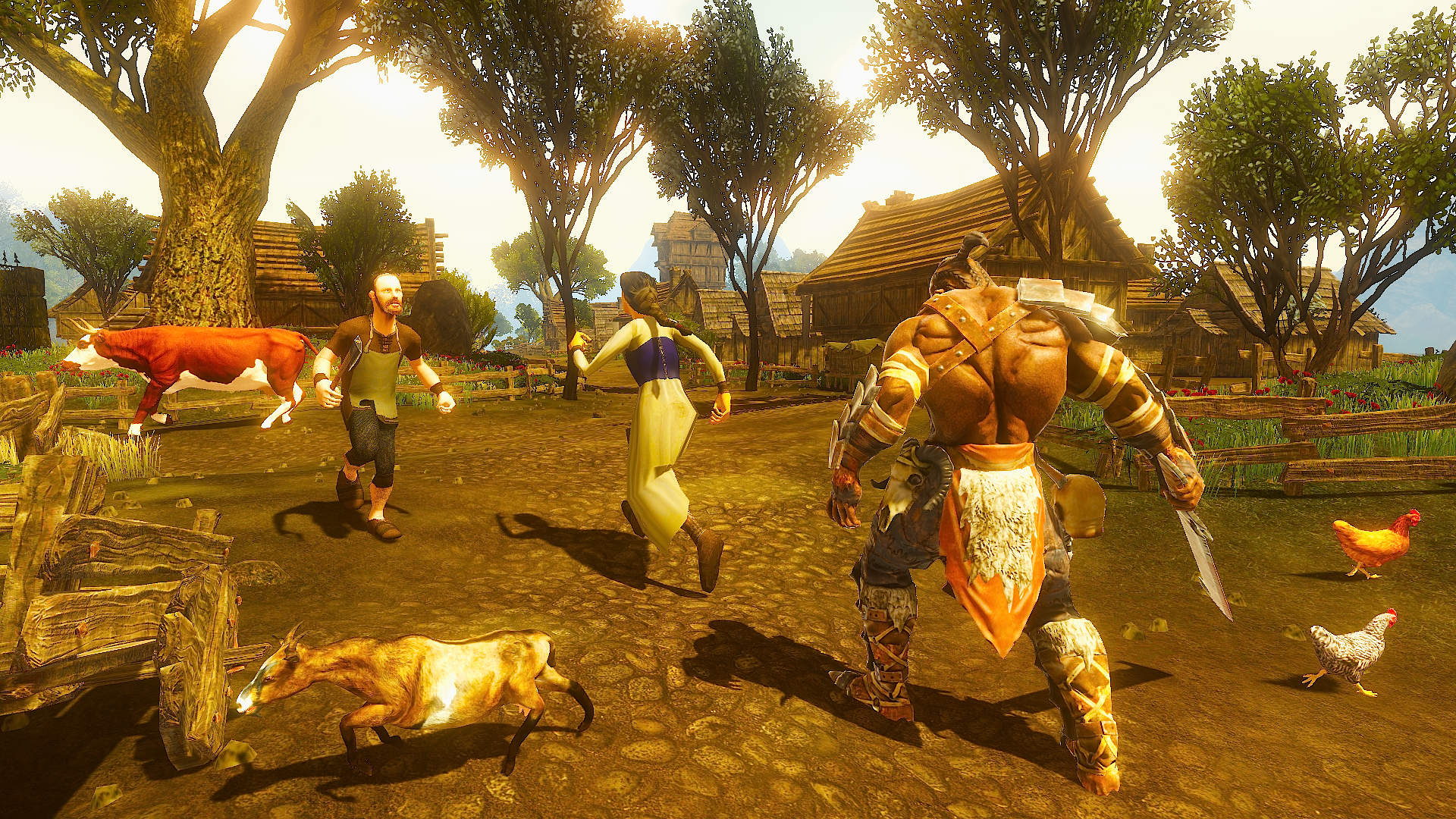 اسکرین شات 4 بازی Orc Warrior Simulator