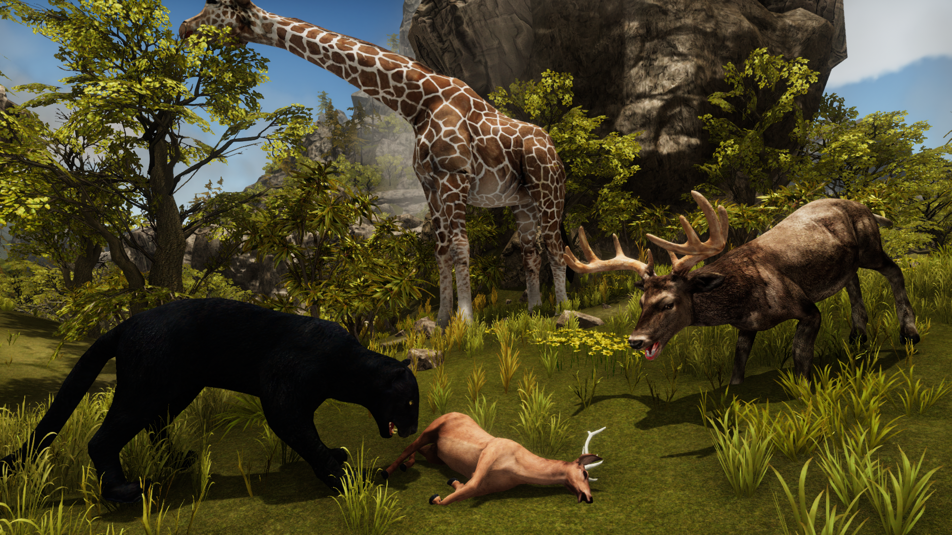 اسکرین شات 1 بازی Ultimate Panther Simulator