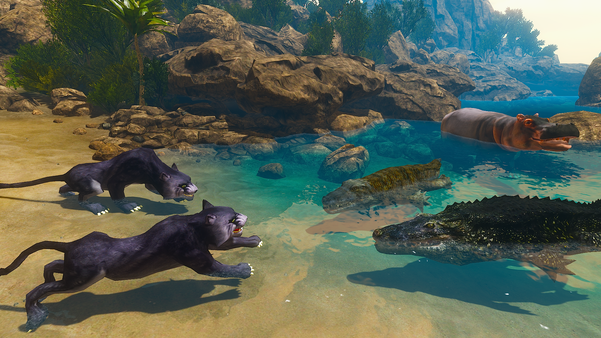 اسکرین شات 3 بازی Sabertooth Tiger Simulator